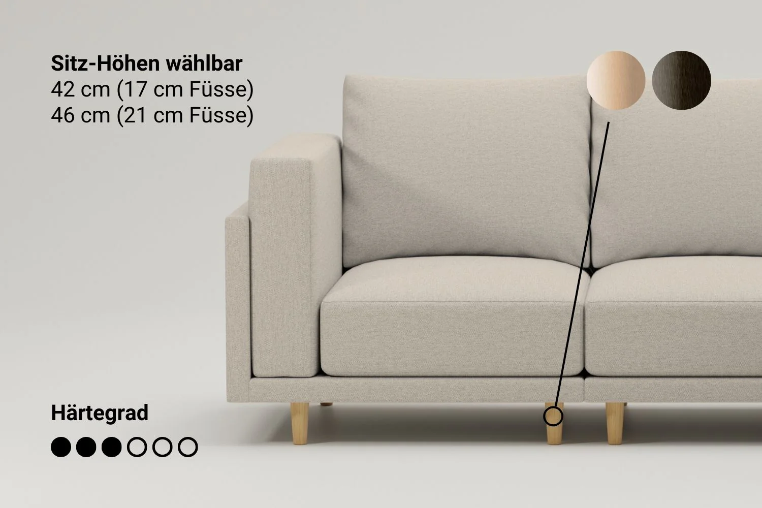 Outlet - Modulares Sofa Donna mit Schlaffunktion - Image 8
