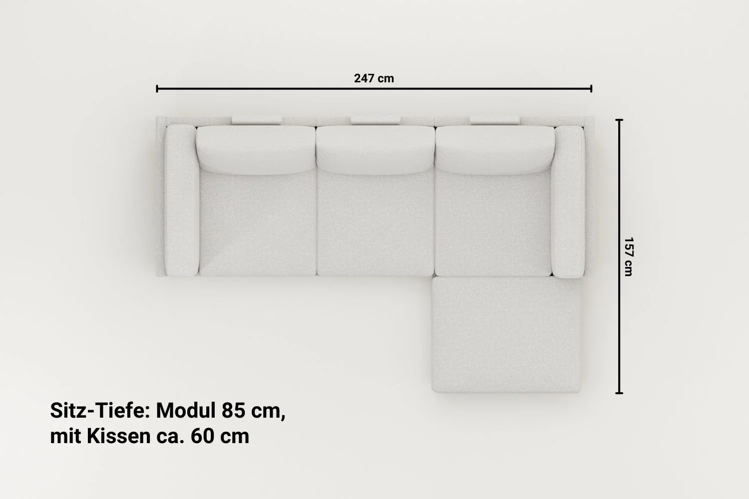 Outlet - Modulares Sofa Donna mit Schlaffunktion - Image 9
