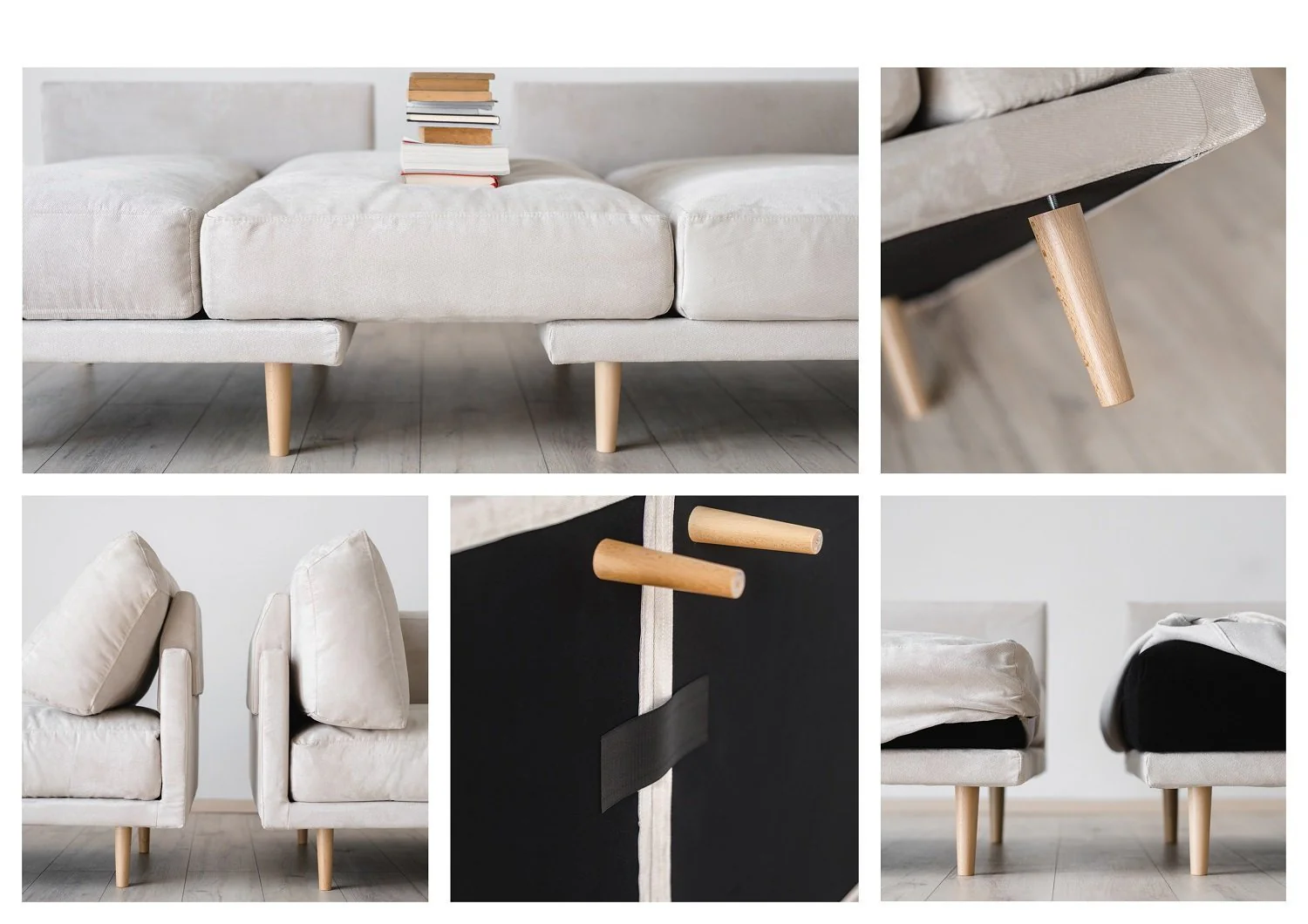 Outlet - Modulares Sofa Donna U mit Schlaffunktion - Image 4