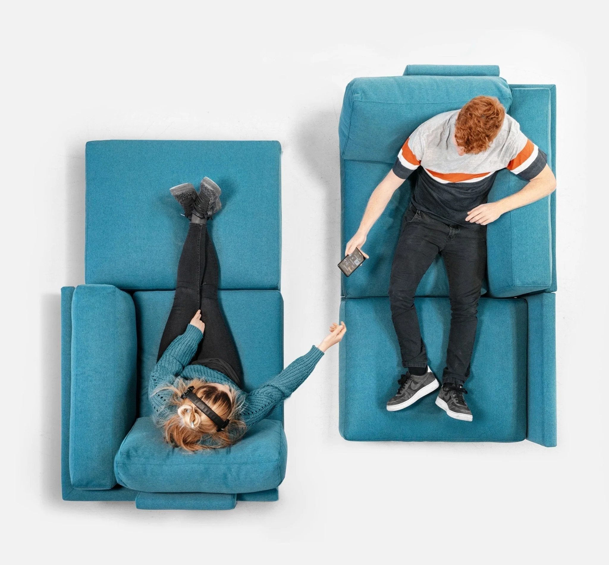 Outlet - Modulares Sofa Donna mit Schlaffunktion - Image 7