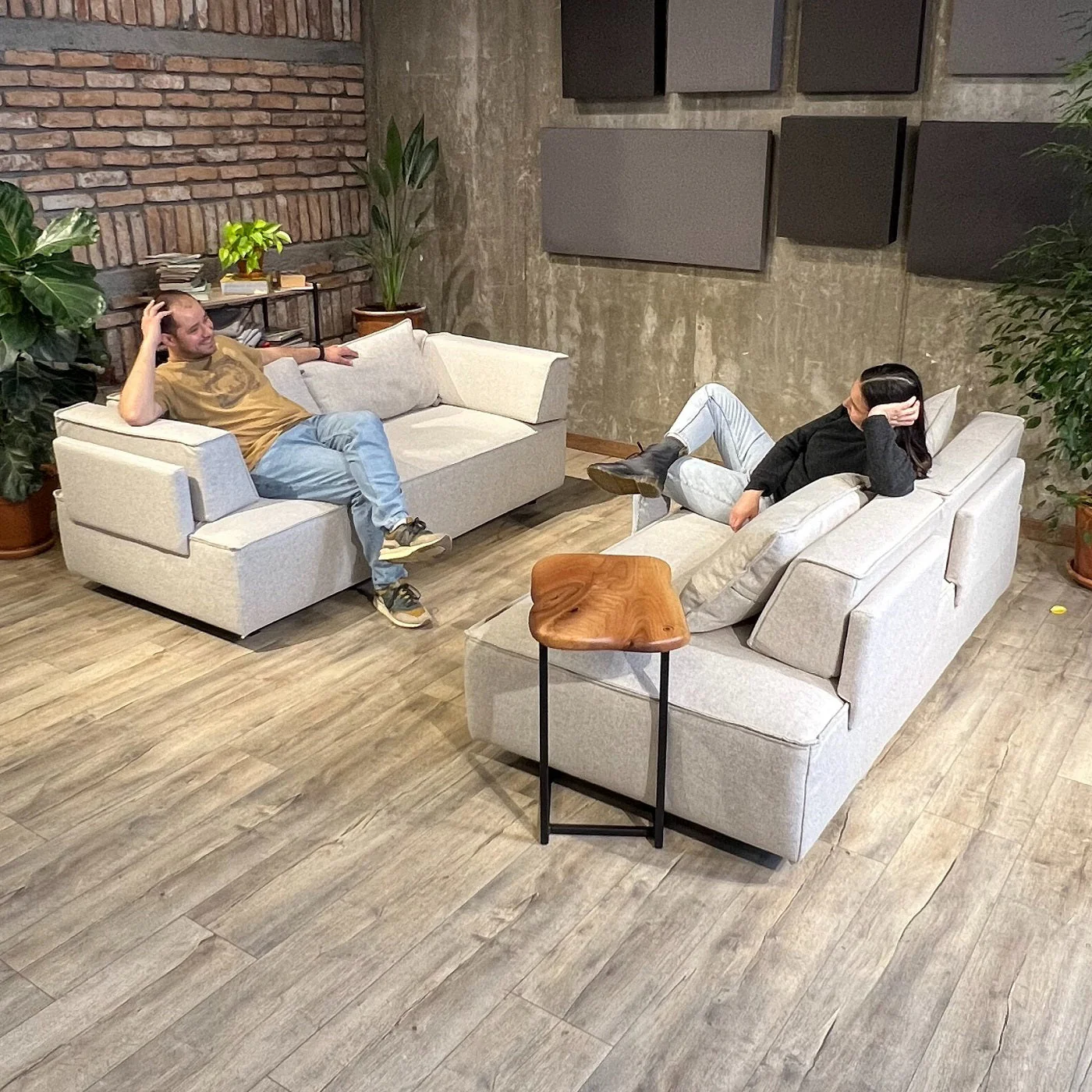 Outlet - Modulares Sofa Louis L mit Schlaffunktion - Image 3