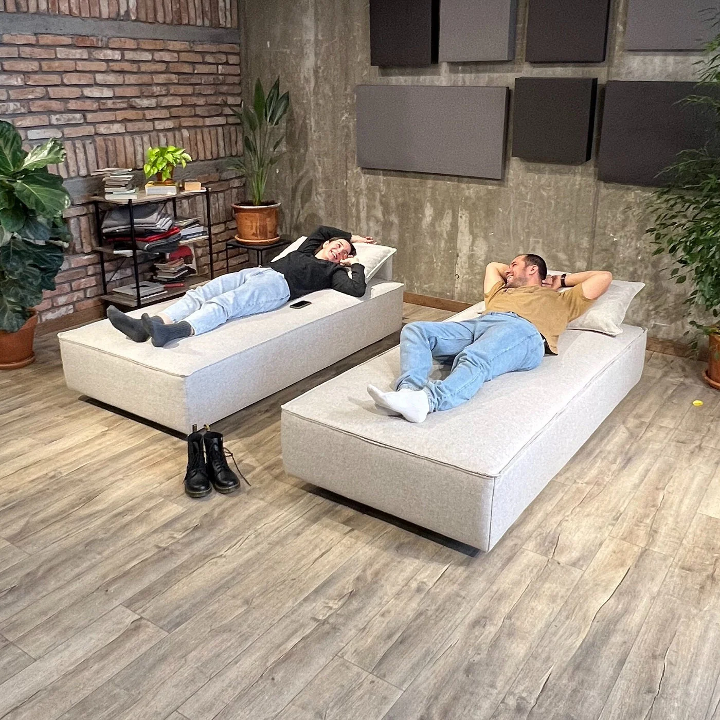 Outlet - Modulares Sofa Louis L mit Schlaffunktion - Image 4