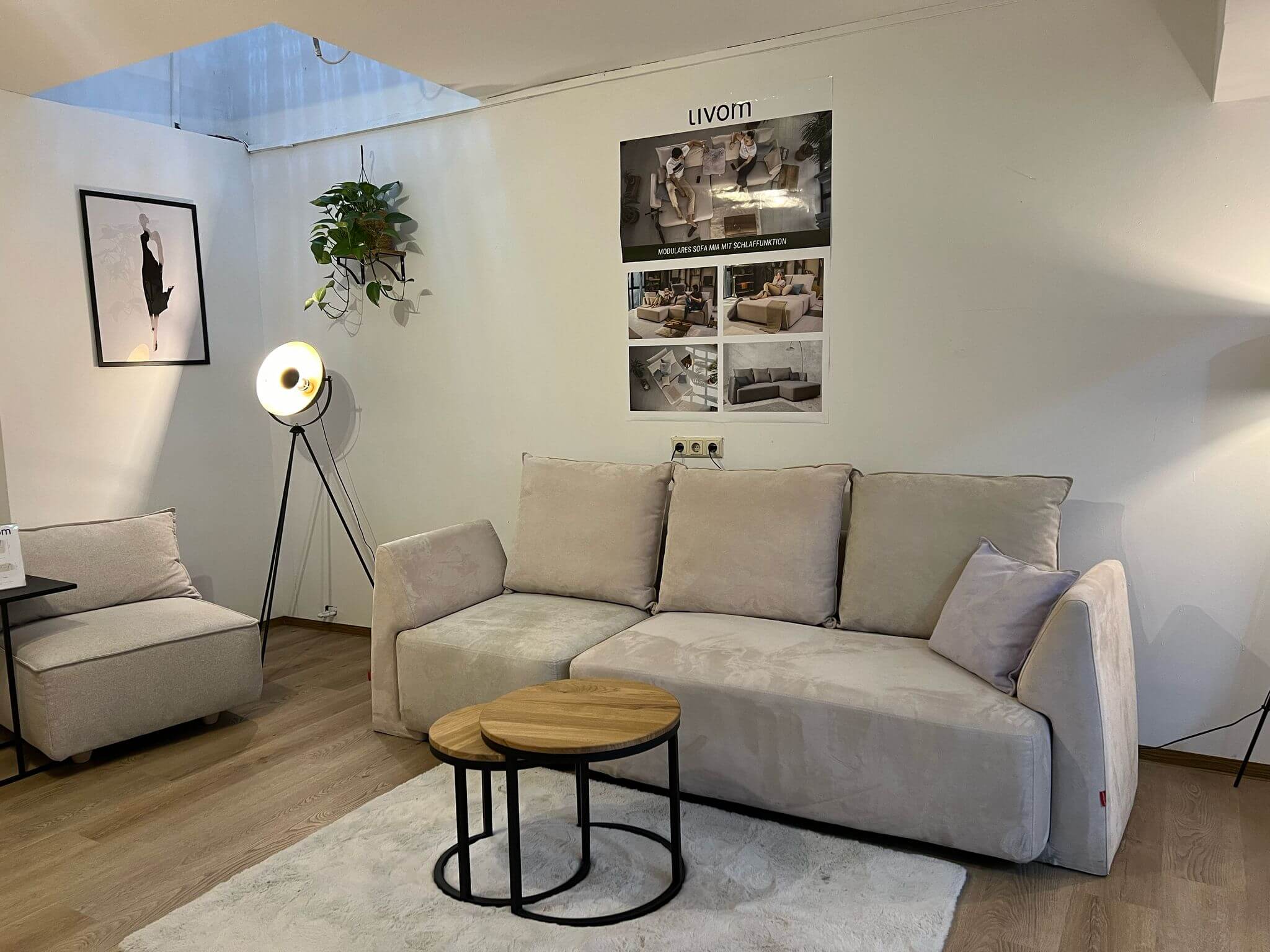 Outlet - Modulares Sofa May mit Schlaffunktion Showroom Wien - Image 3