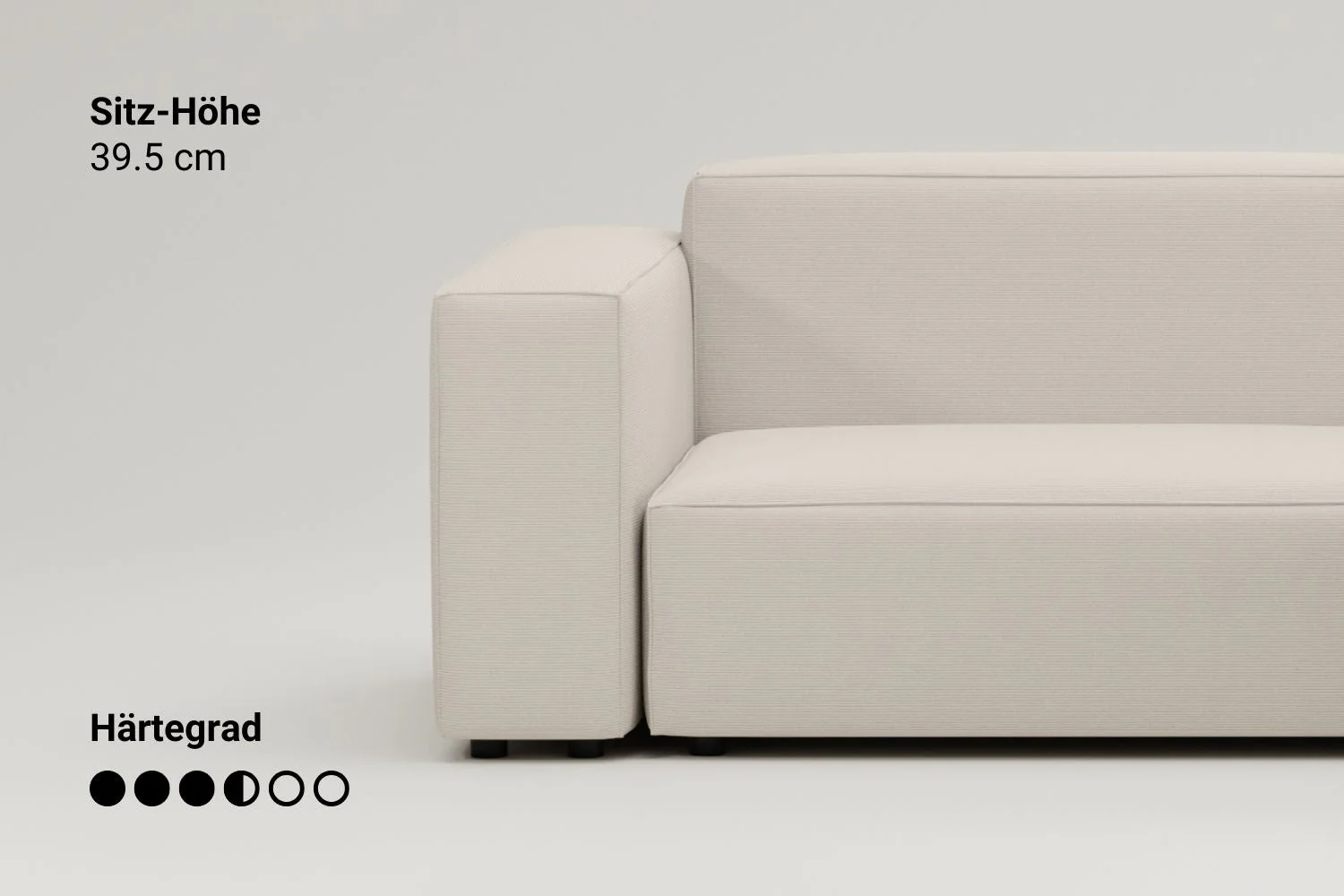 Sofa Harvey Offener 2-Sitzer - Image 6