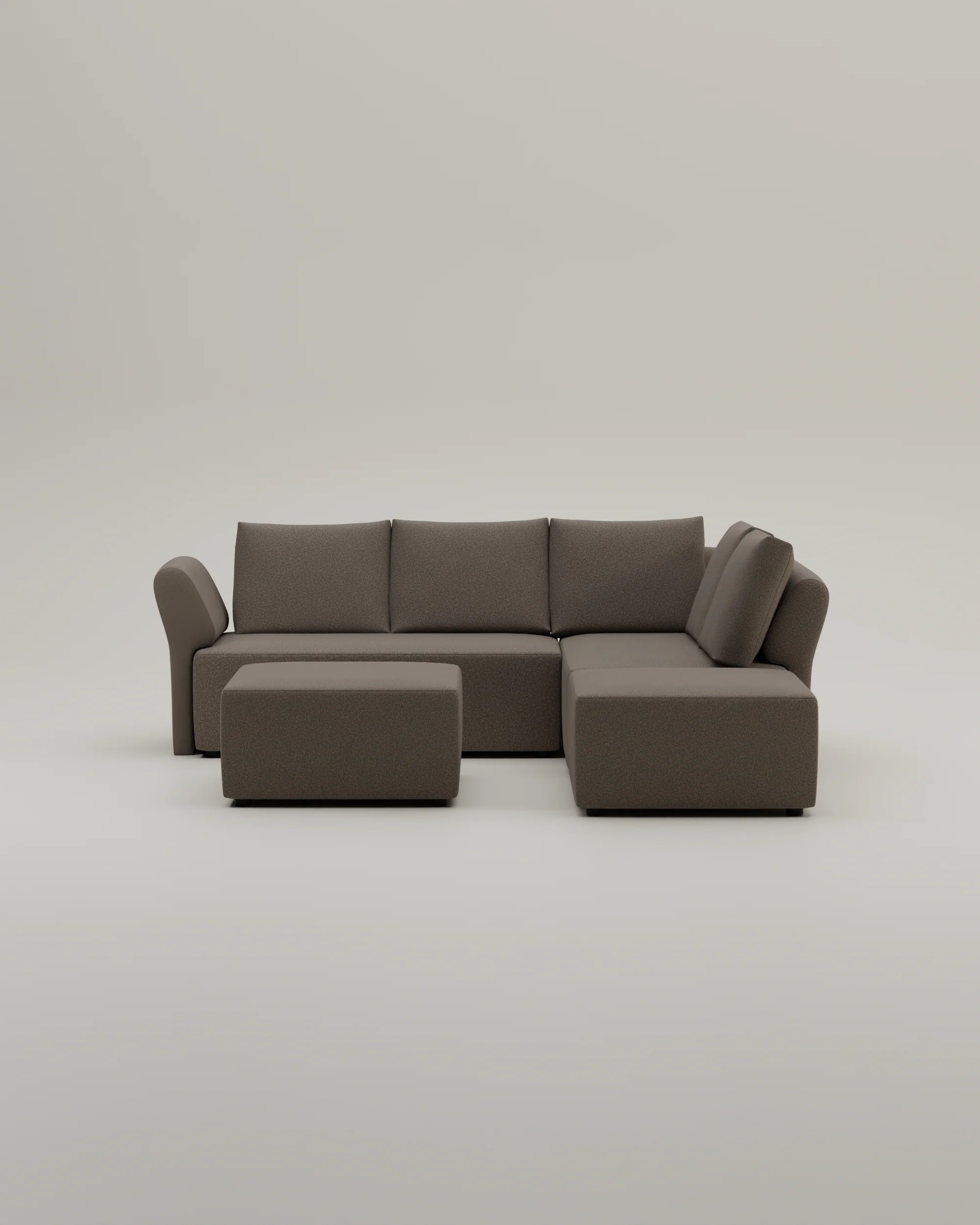 Stoffbezug - Modulares Ecksofa Amy mit Schlaffunktion - Individuell Berlin - Image 20
