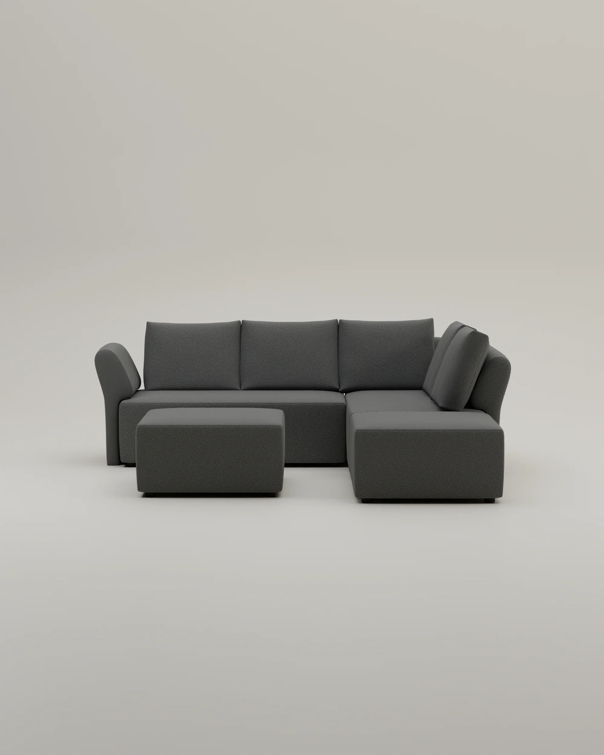 Stoffbezug - Modulares Ecksofa Amy mit Schlaffunktion - Individuell Berlin - Image 22