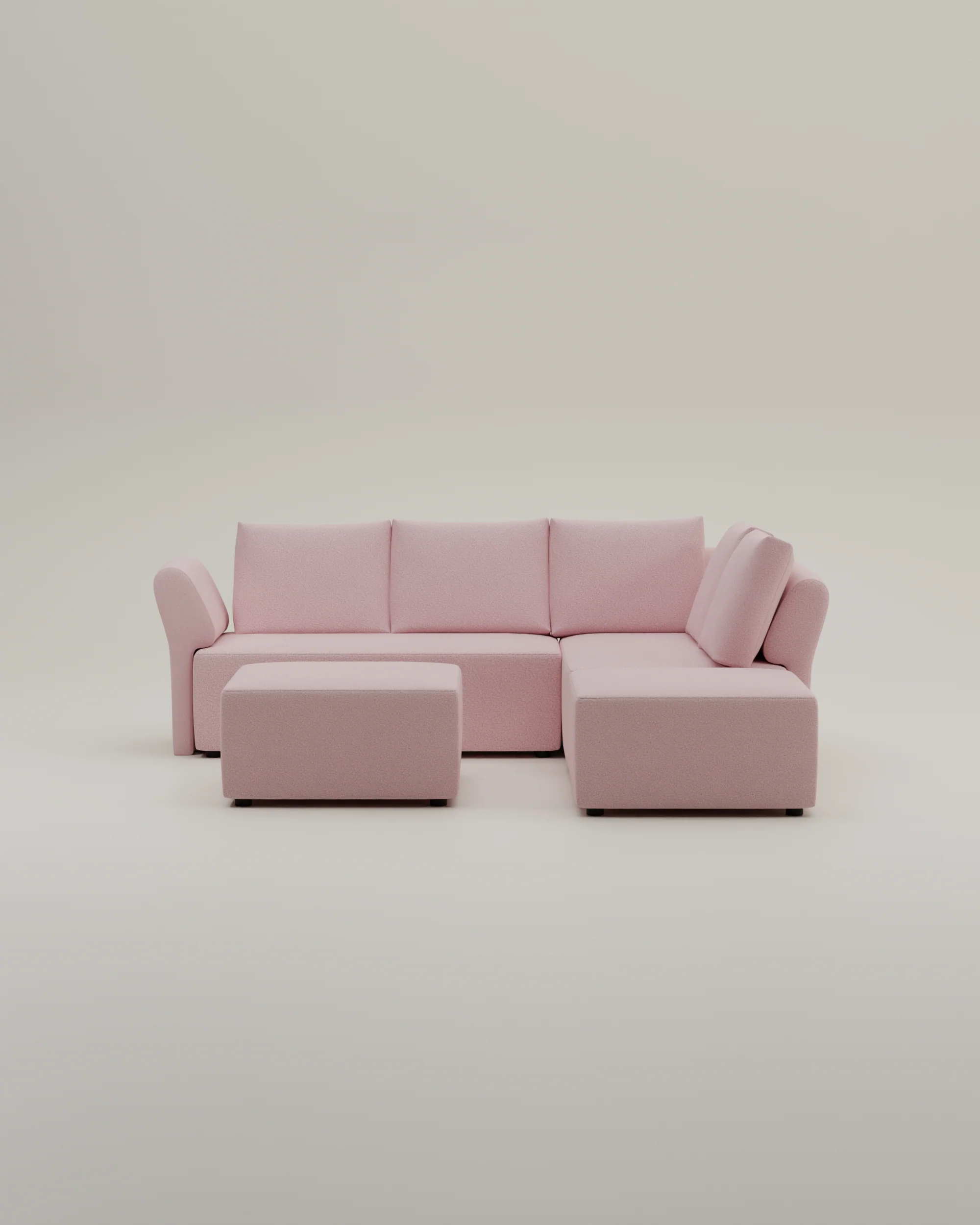 Stoffbezug - Modulares Ecksofa Amy mit Schlaffunktion - Individuell Berlin - Image 23