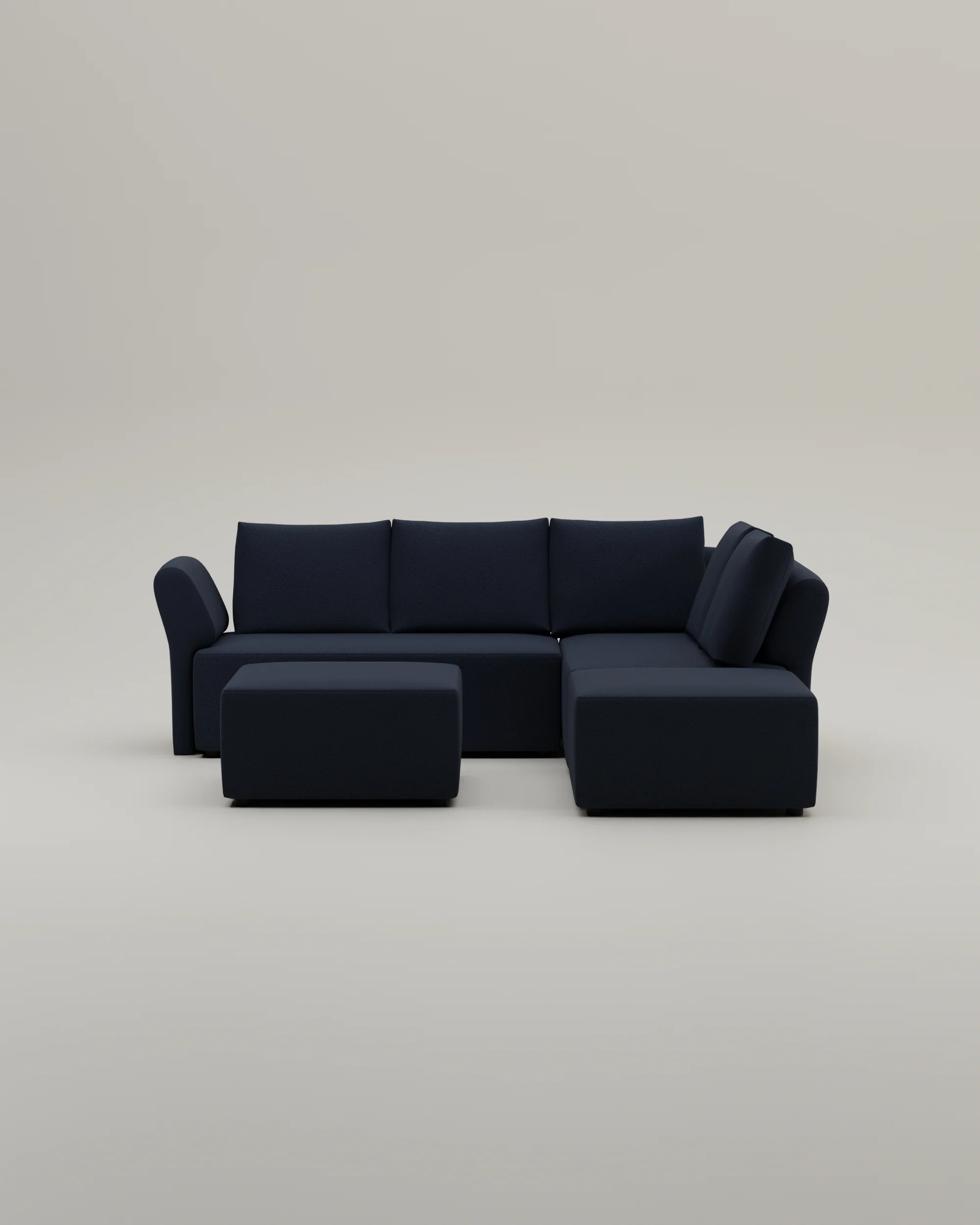 Stoffbezug - Modulares Ecksofa Amy mit Schlaffunktion - Individuell Berlin - Image 24