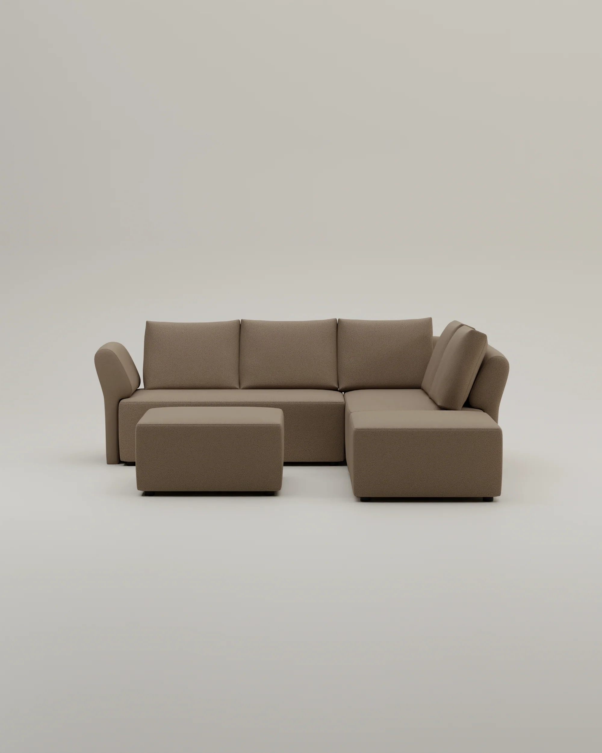Stoffbezug - Modulares Ecksofa Amy mit Schlaffunktion - Individuell Berlin - Image 30