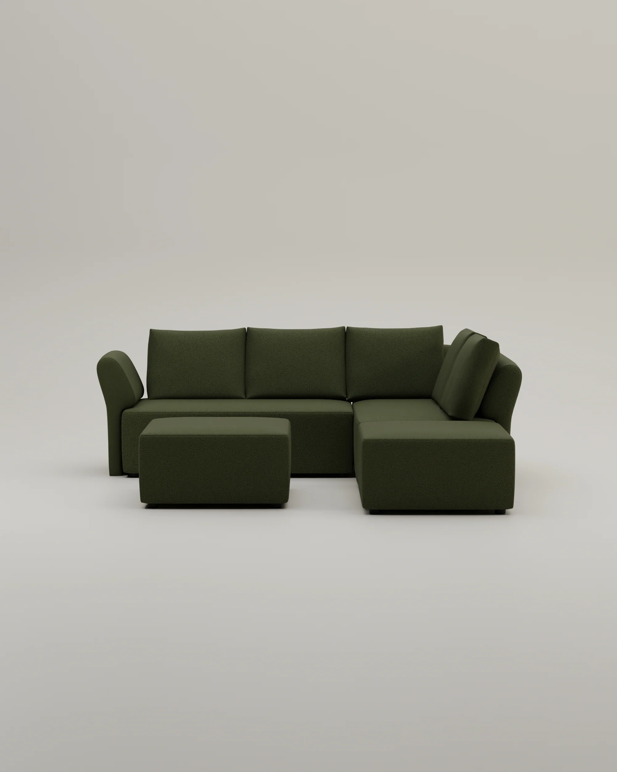 Stoffbezug - Modulares Ecksofa Amy mit Schlaffunktion - Individuell Berlin - Image 31
