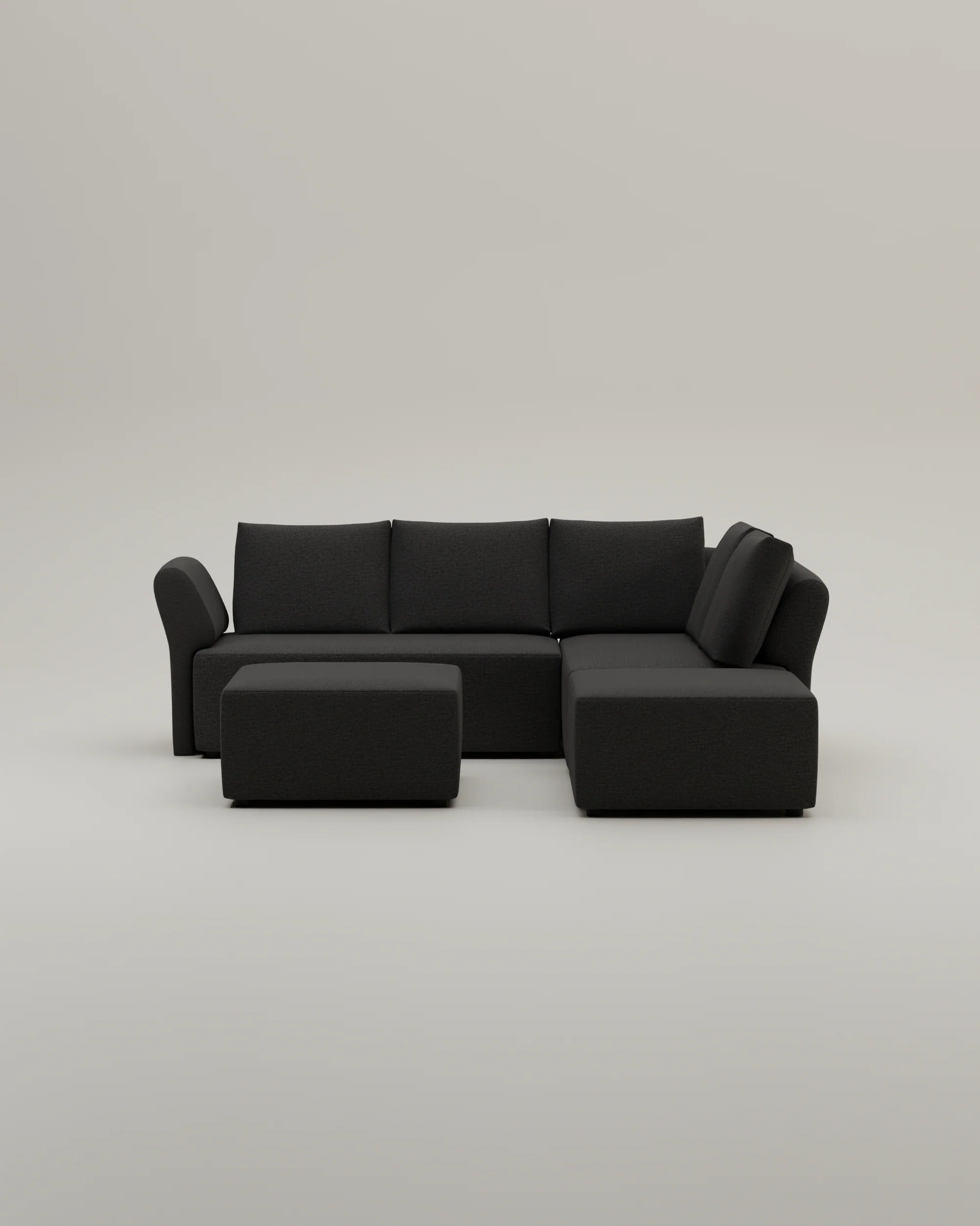 Stoffbezug - Modulares Ecksofa Amy mit Schlaffunktion - Individuell Berlin - Image 45