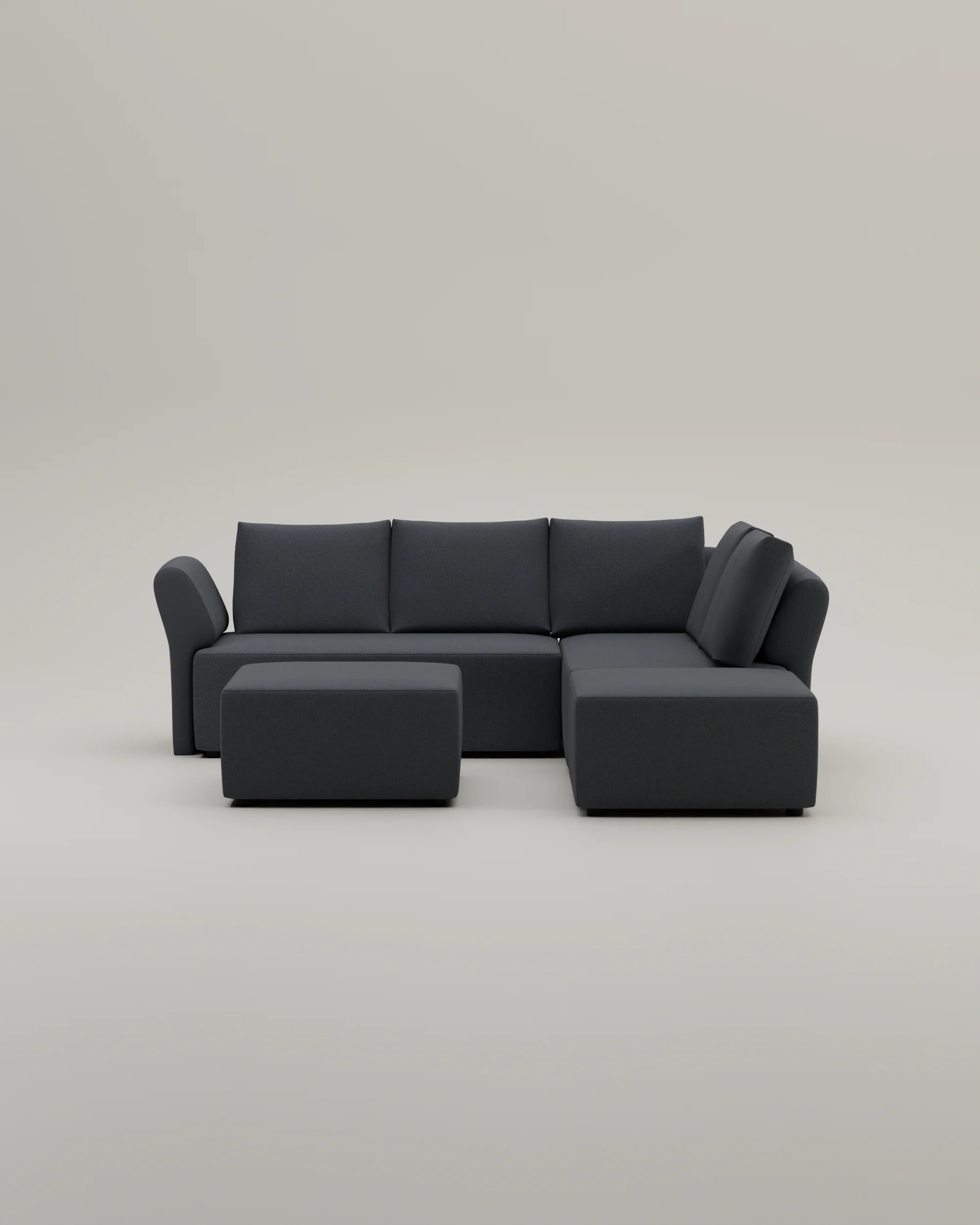 Stoffbezug - Modulares Ecksofa Amy mit Schlaffunktion - Individuell Berlin - Image 47