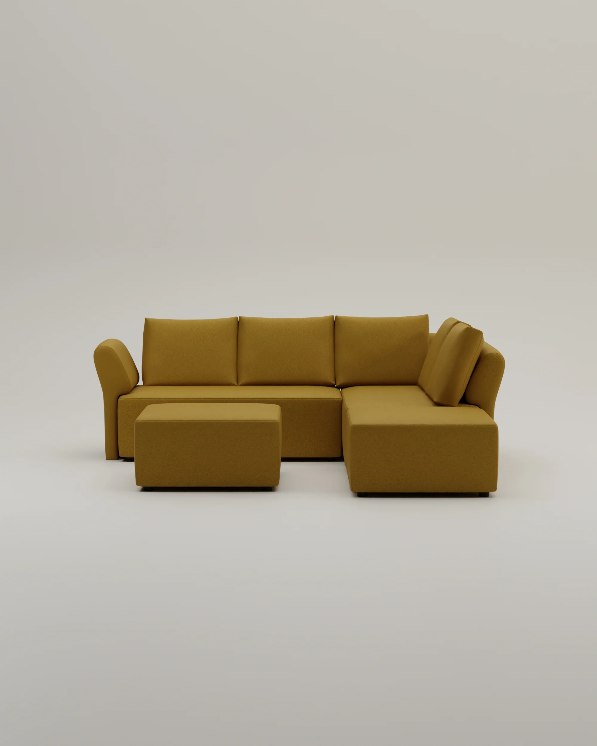 Stoffbezug - Modulares Ecksofa Amy mit Schlaffunktion - Individuell Berlin - Image 50