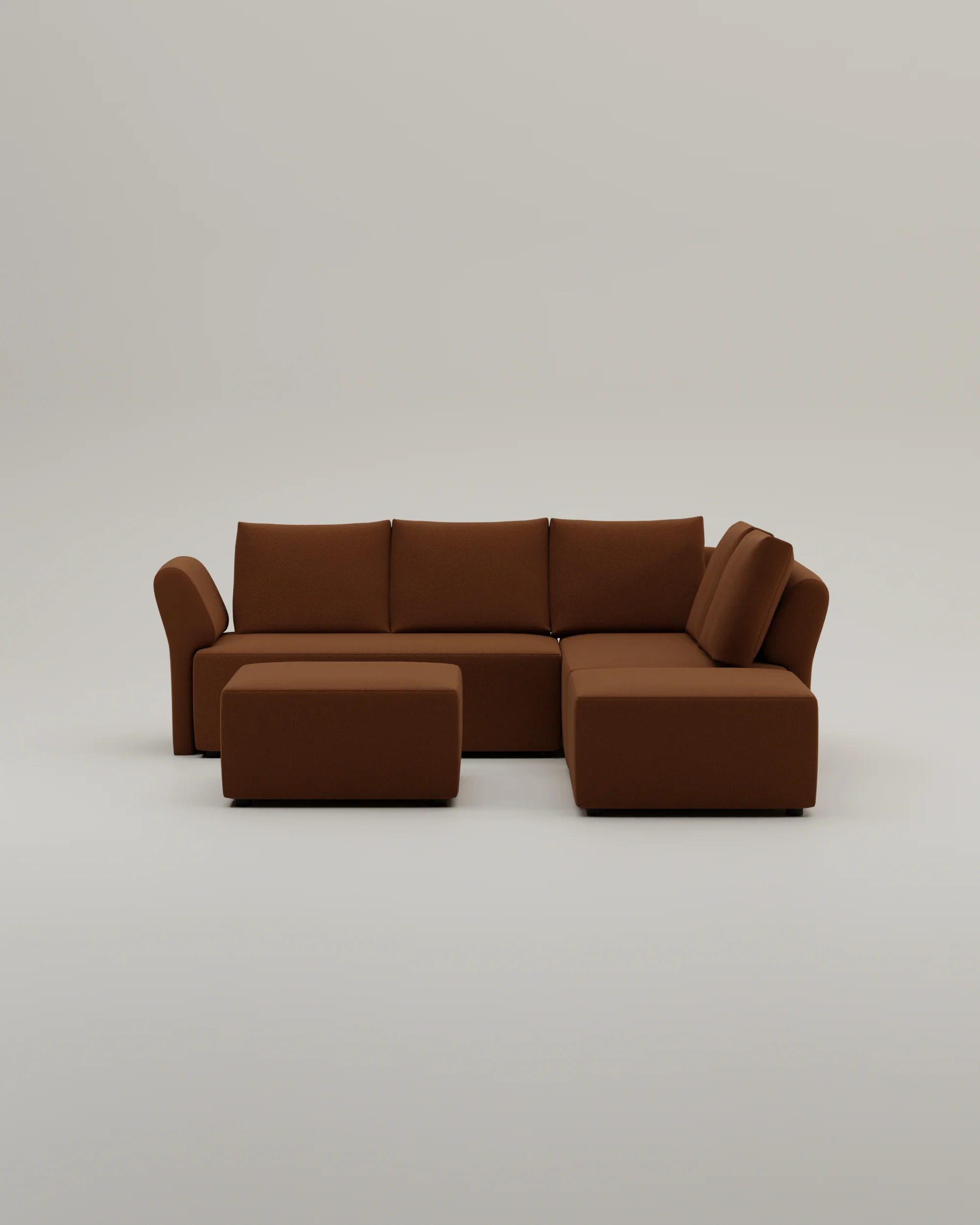 Stoffbezug - Modulares Ecksofa Amy mit Schlaffunktion - Individuell Berlin - Image 51