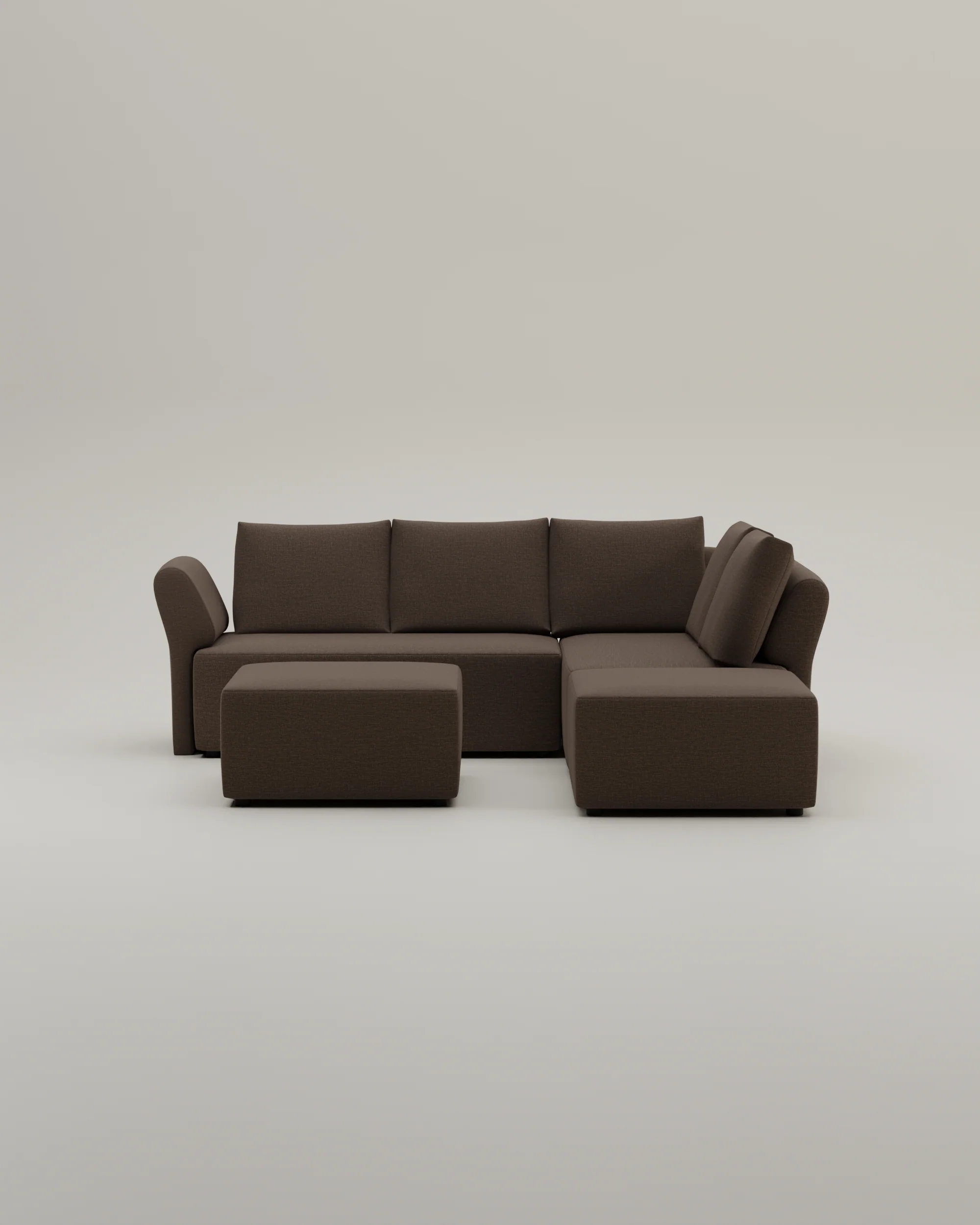 Stoffbezug - Modulares Ecksofa Amy mit Schlaffunktion - Individuell Berlin - Image 52