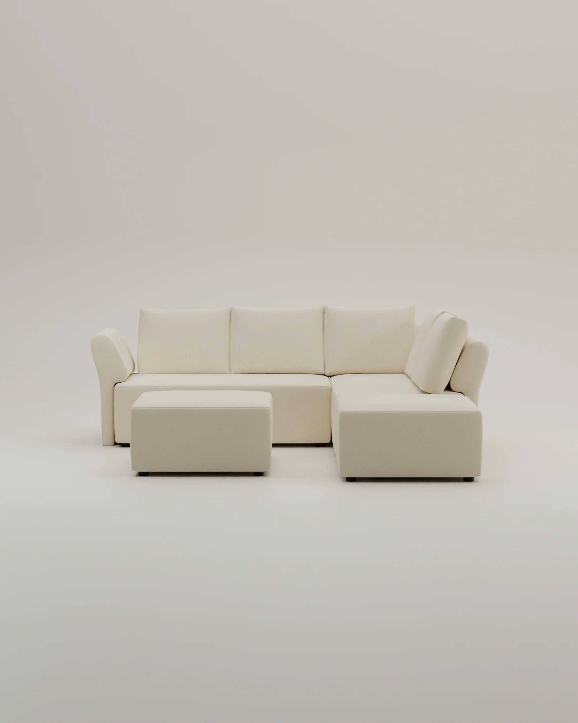 Stoffbezug - Modulares Ecksofa Amy mit Schlaffunktion - Individuell Berlin - Image 57