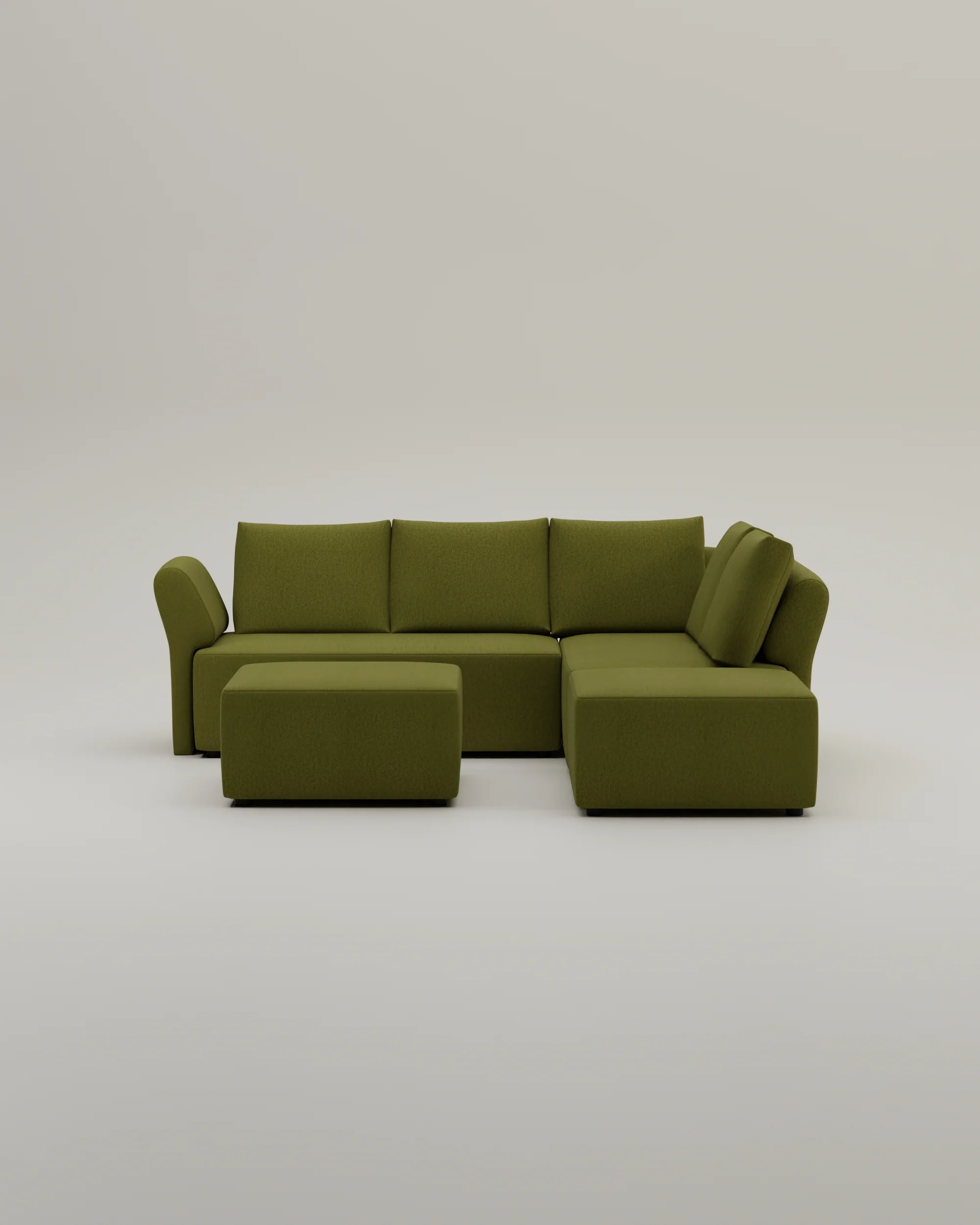 Stoffbezug - Modulares Ecksofa Amy mit Schlaffunktion - Individuell Berlin - Image 58