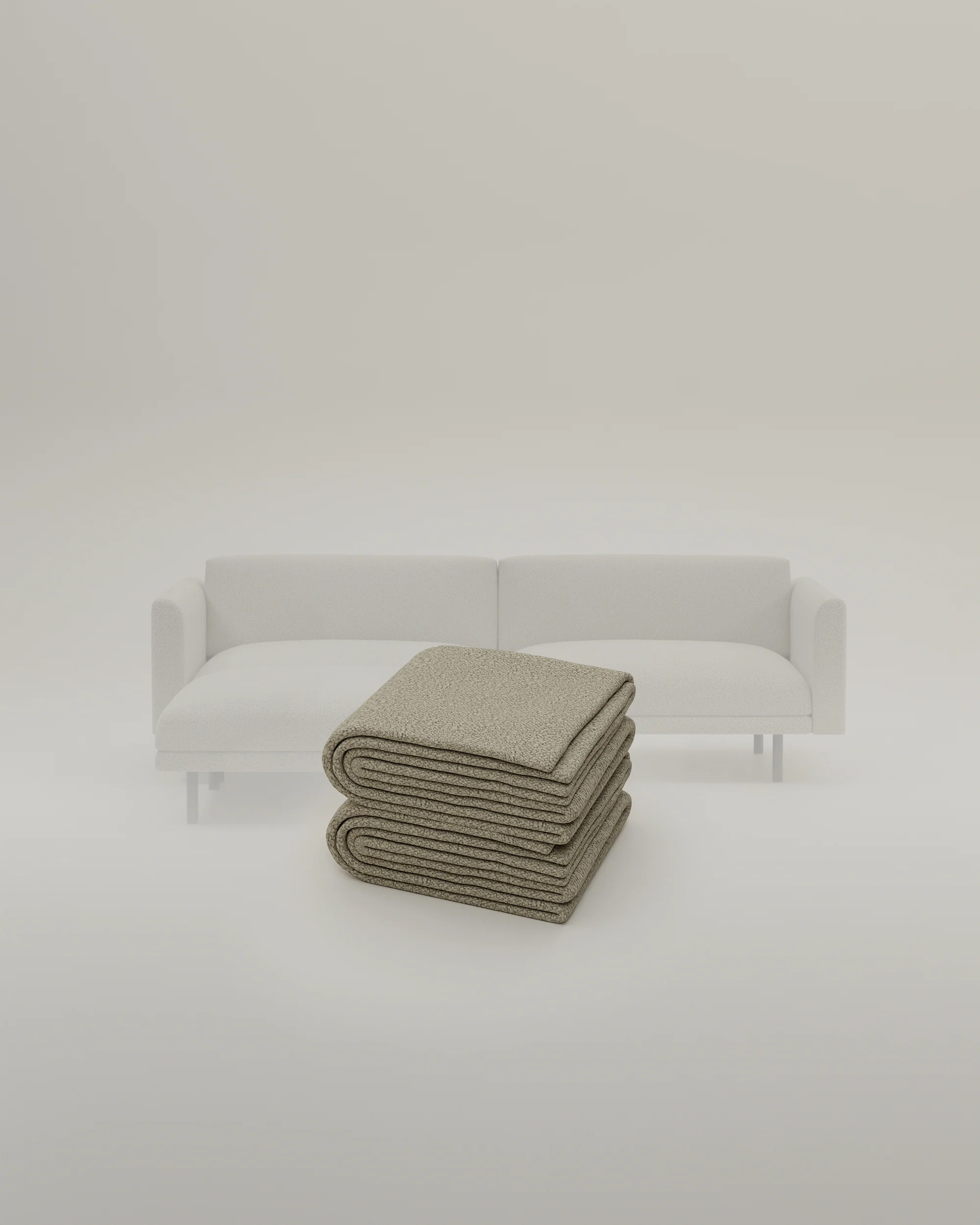 Stoffbezug - Modulares Sofa Aera 2.5-Sitzer mit Hocker und Schlaffunktion - Image 21