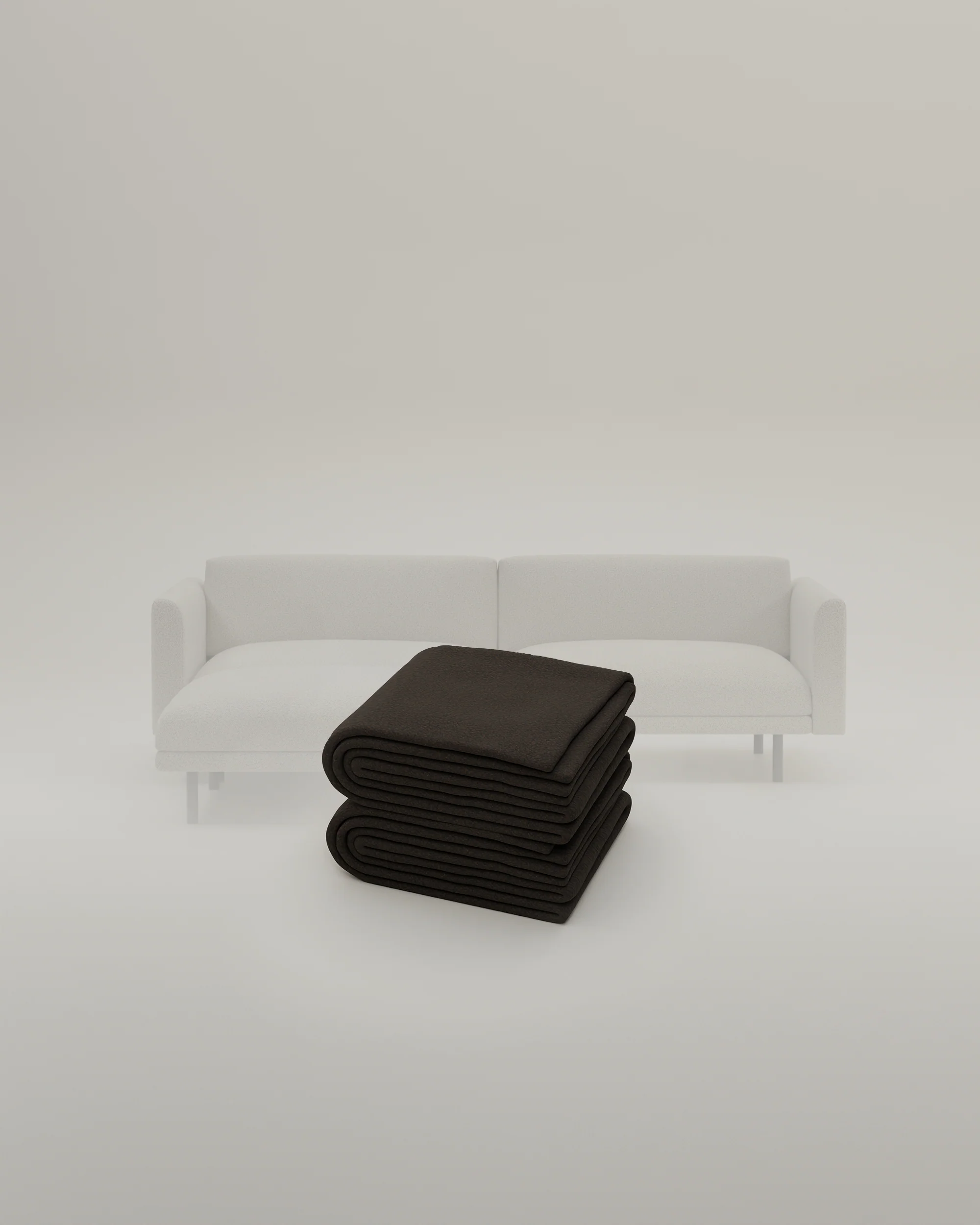 Stoffbezug - Modulares Sofa Aera 2.5-Sitzer mit Hocker und Schlaffunktion - Image 22