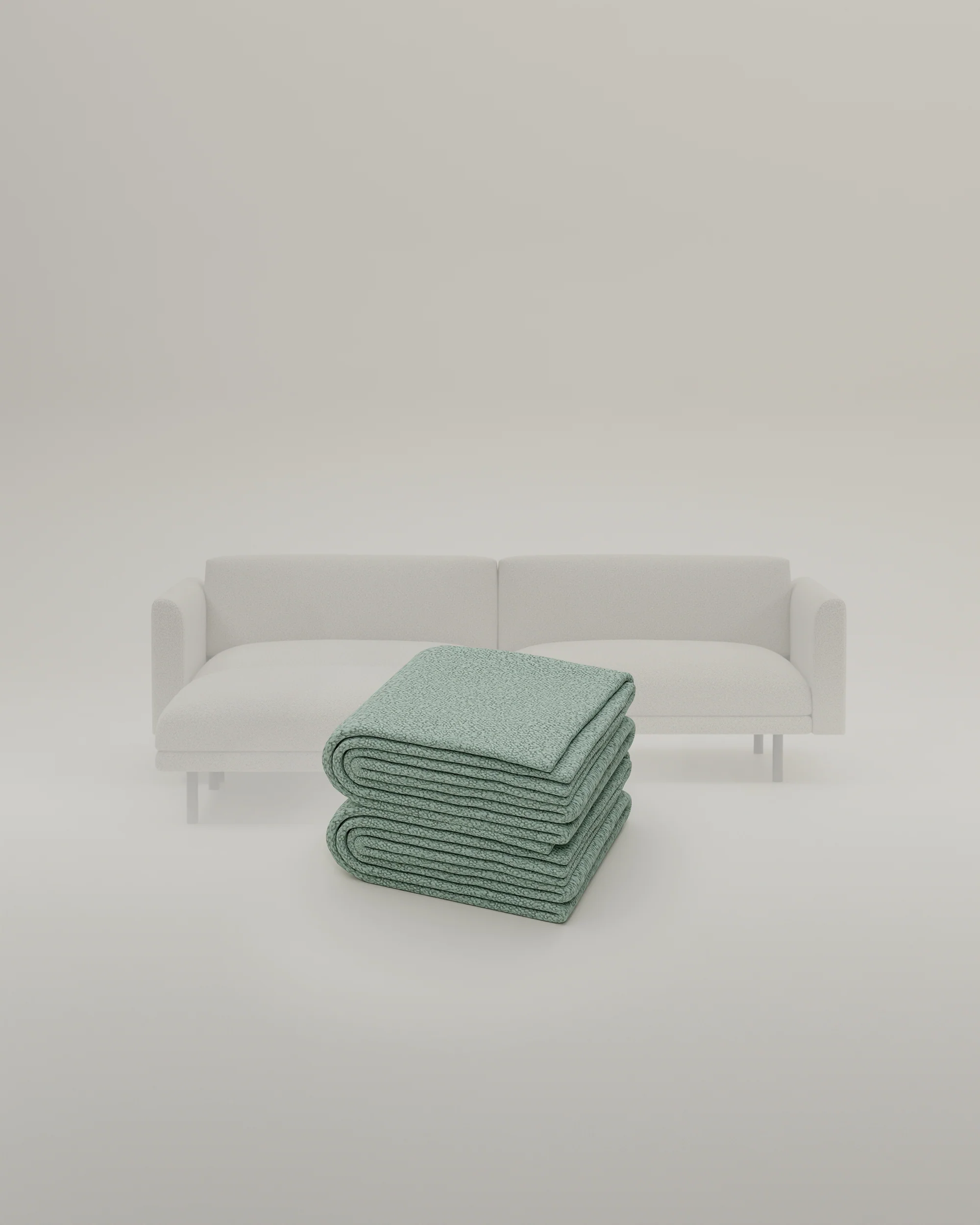 Stoffbezug - Modulares Sofa Aera 2.5-Sitzer mit Hocker und Schlaffunktion - Image 26