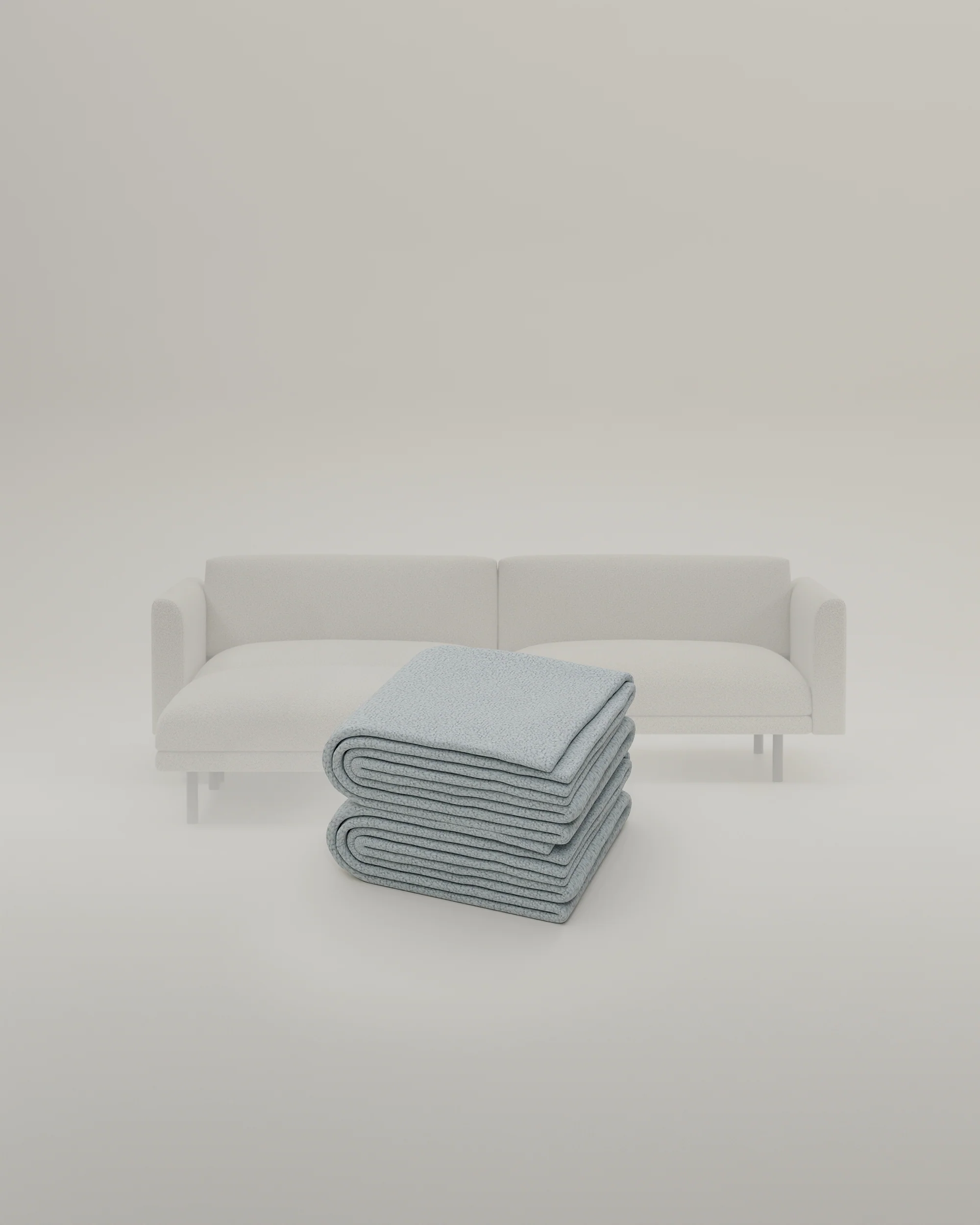 Stoffbezug - Modulares Sofa Aera 2.5-Sitzer mit Hocker und Schlaffunktion - Image 27