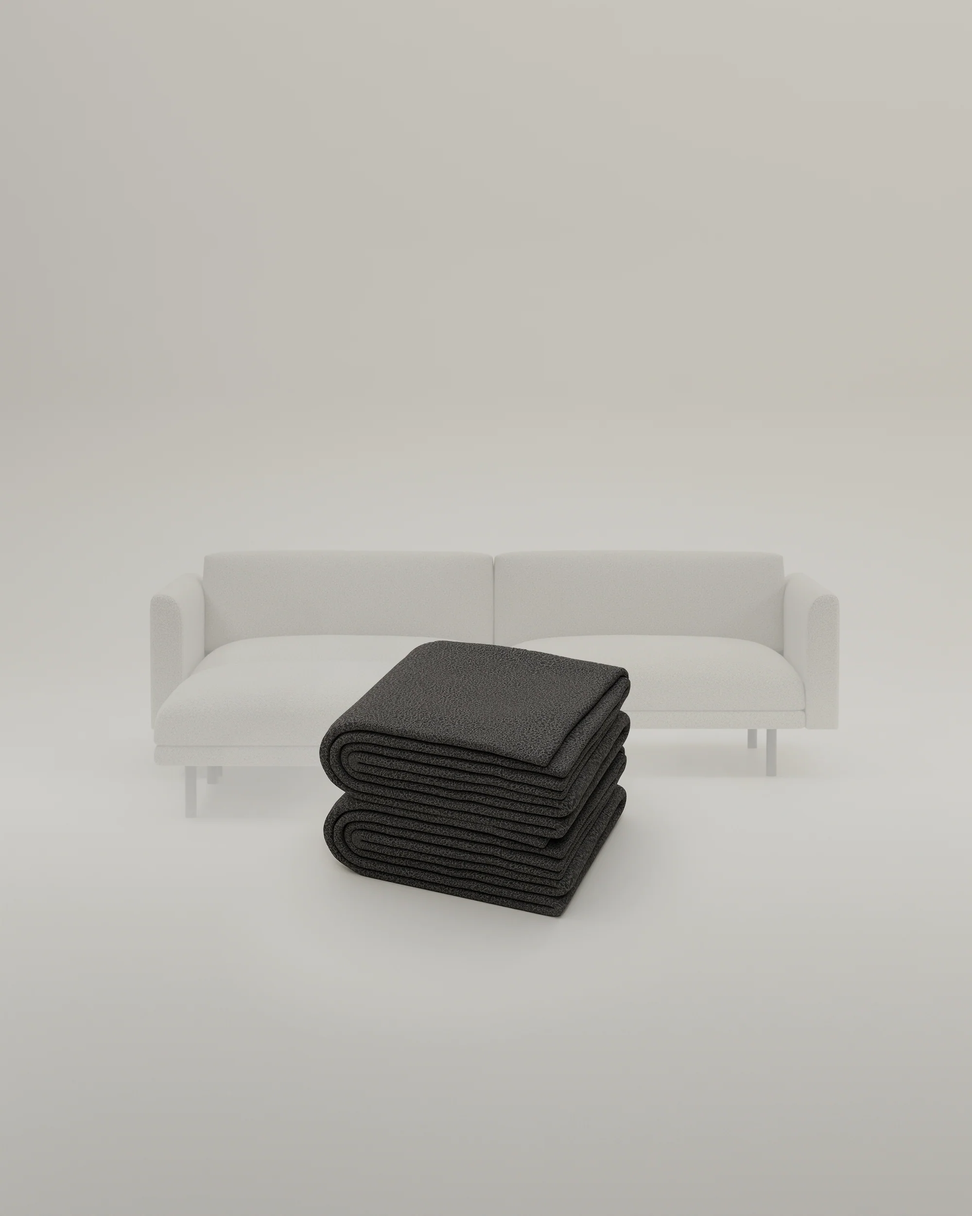 Stoffbezug - Modulares Sofa Aera 2.5-Sitzer mit Hocker und Schlaffunktion - Image 30