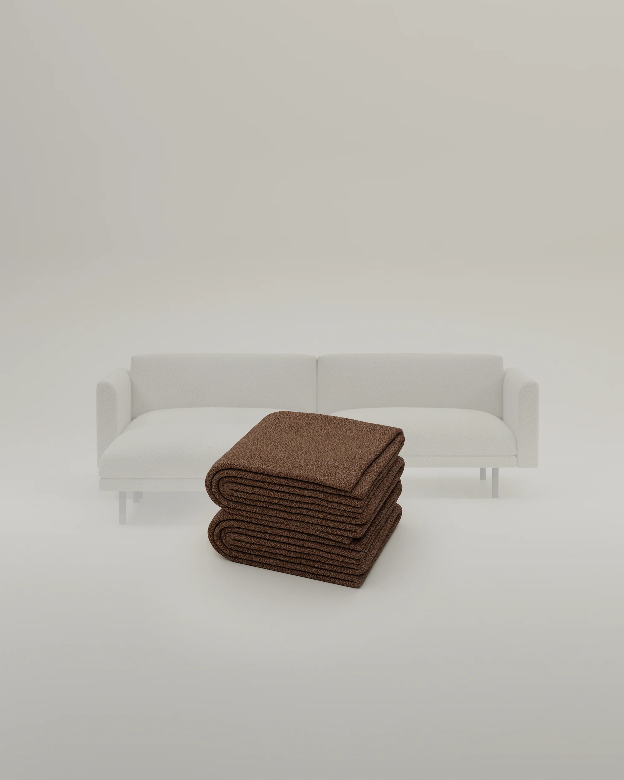 Stoffbezug - Modulares Sofa Aera 2.5-Sitzer mit Hocker und Schlaffunktion - Image 34