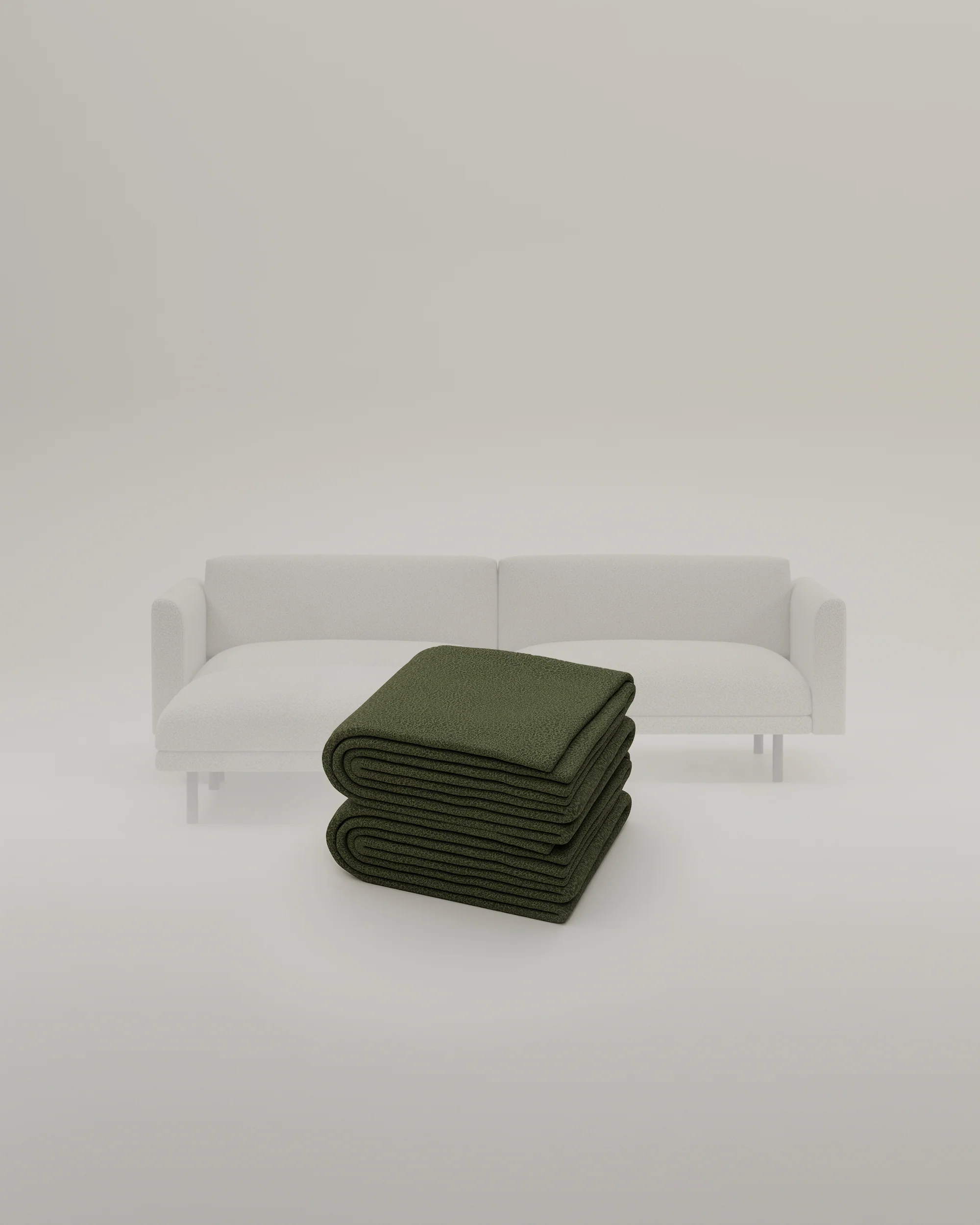 Stoffbezug - Modulares Sofa Aera 2.5-Sitzer mit Hocker und Schlaffunktion - Image 37