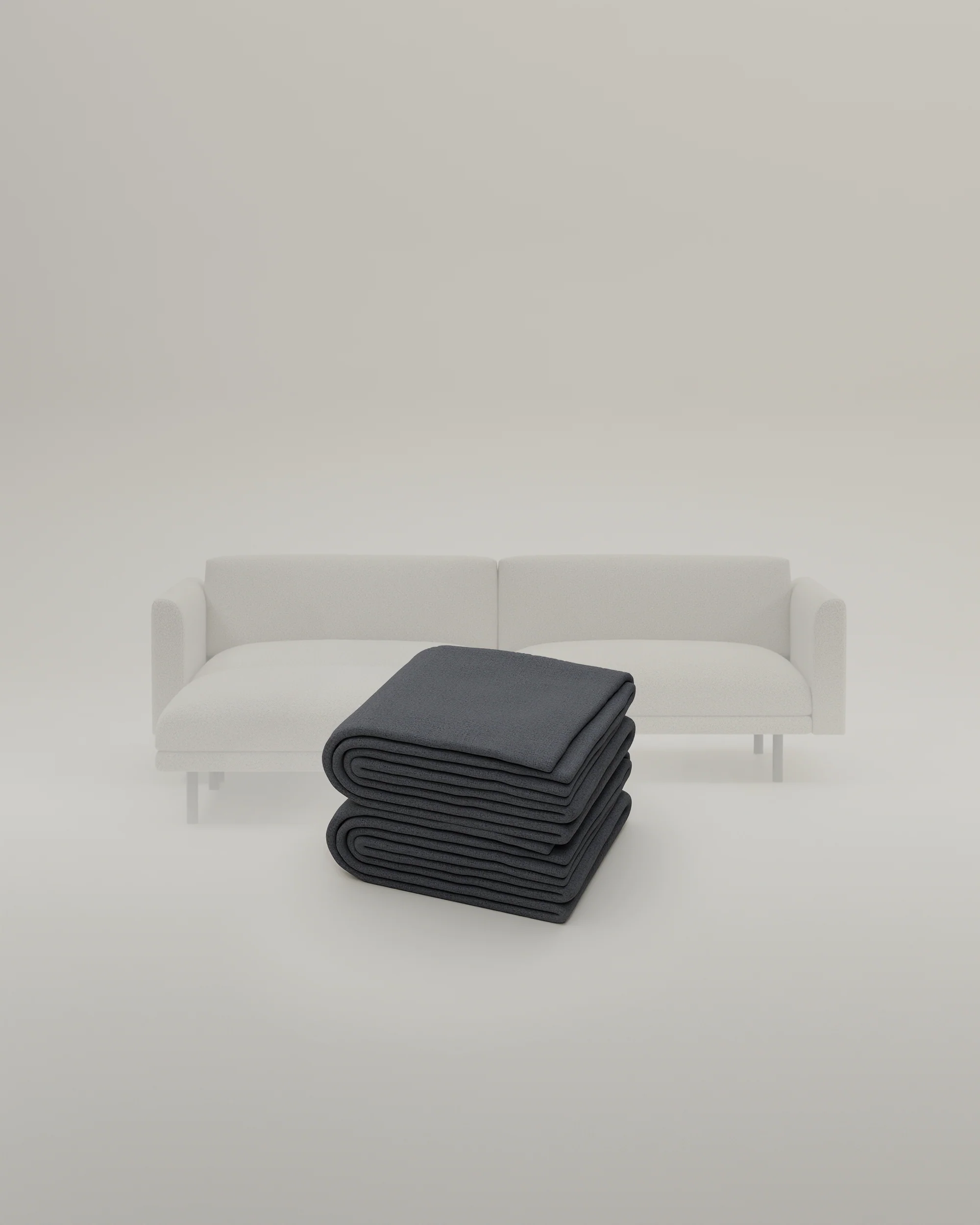 Stoffbezug - Modulares Sofa Aera 2.5-Sitzer mit Hocker und Schlaffunktion - Image 40