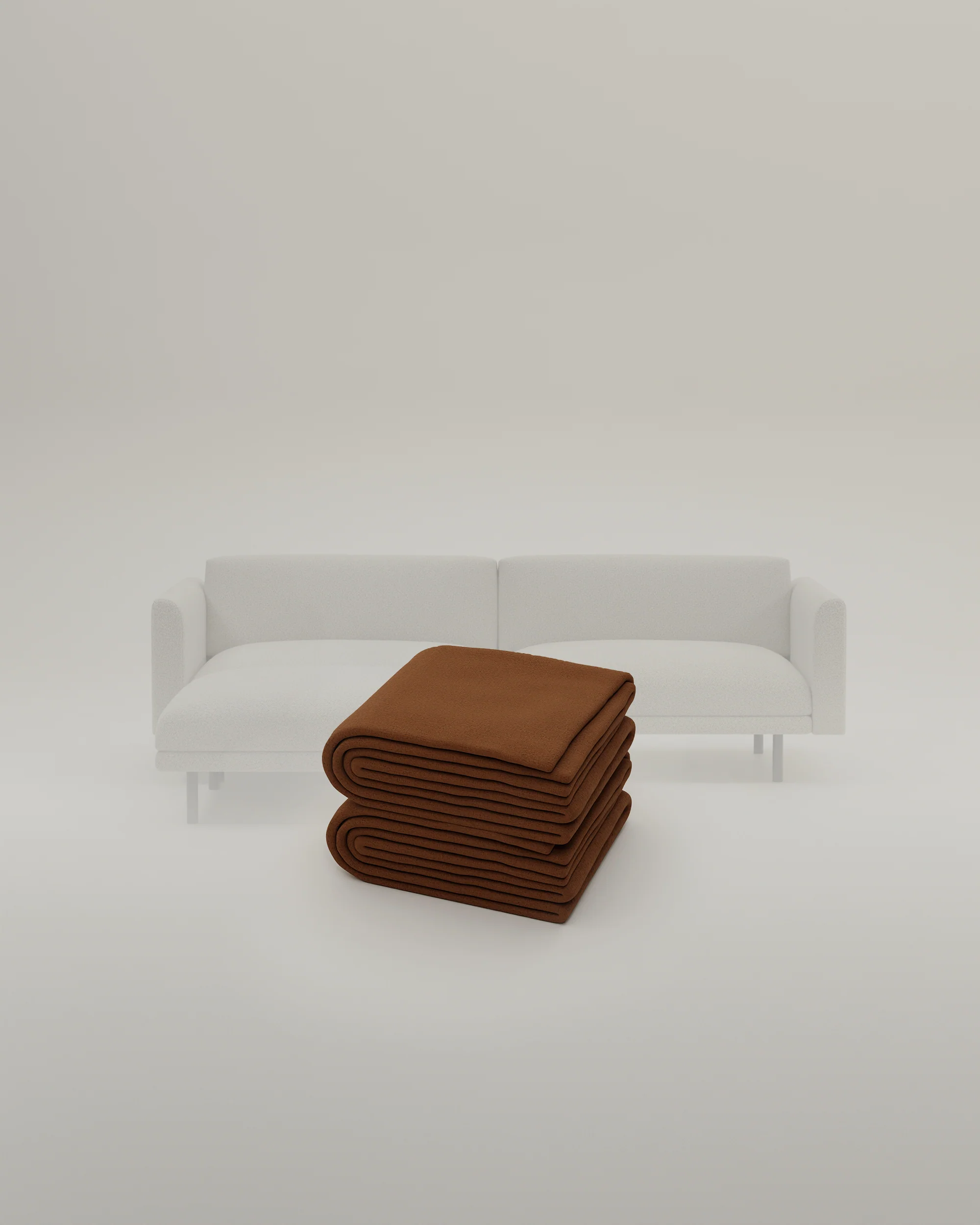 Stoffbezug - Modulares Sofa Aera 2.5-Sitzer mit Hocker und Schlaffunktion - Image 45