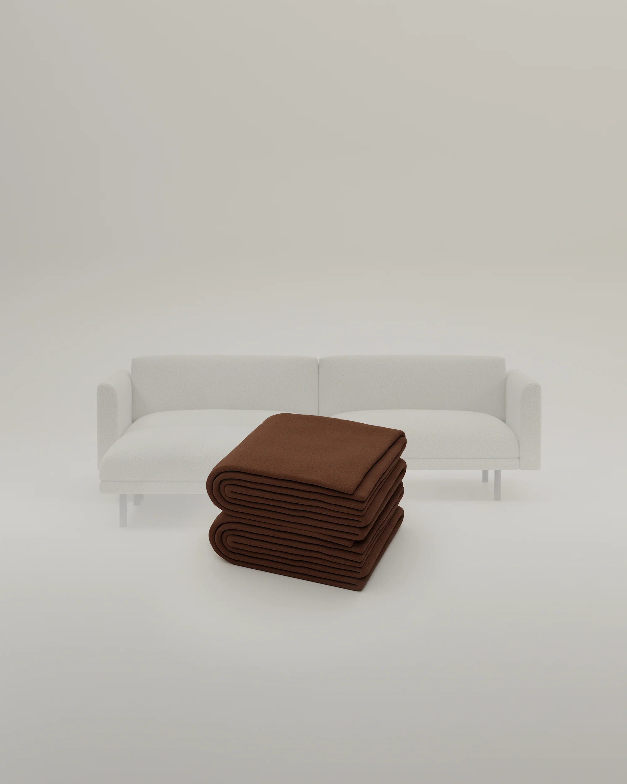 Stoffbezug - Modulares Sofa Aera 2.5-Sitzer mit Hocker und Schlaffunktion - Image 46