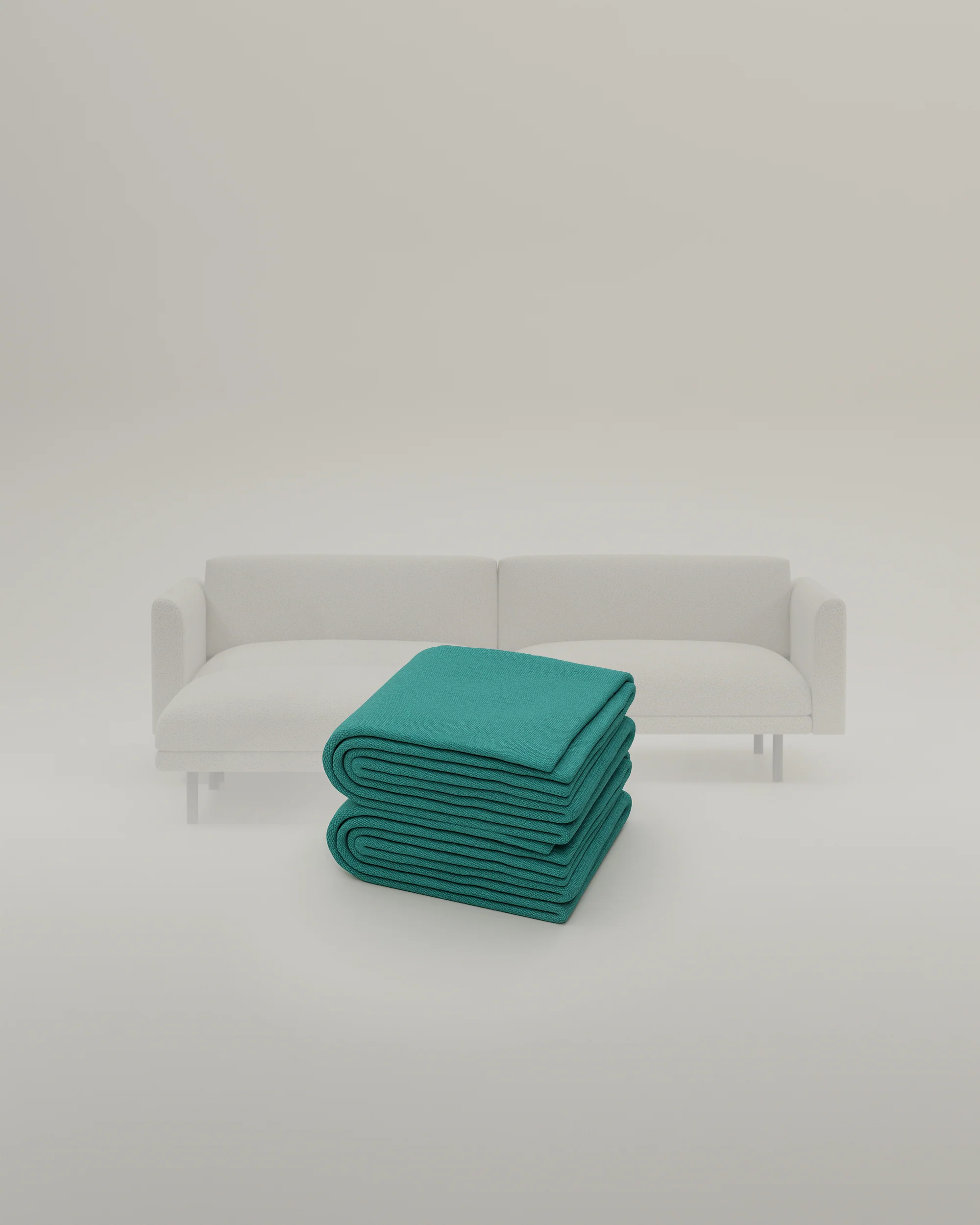 Stoffbezug - Modulares Sofa Aera 2.5-Sitzer mit Hocker und Schlaffunktion - Image 54