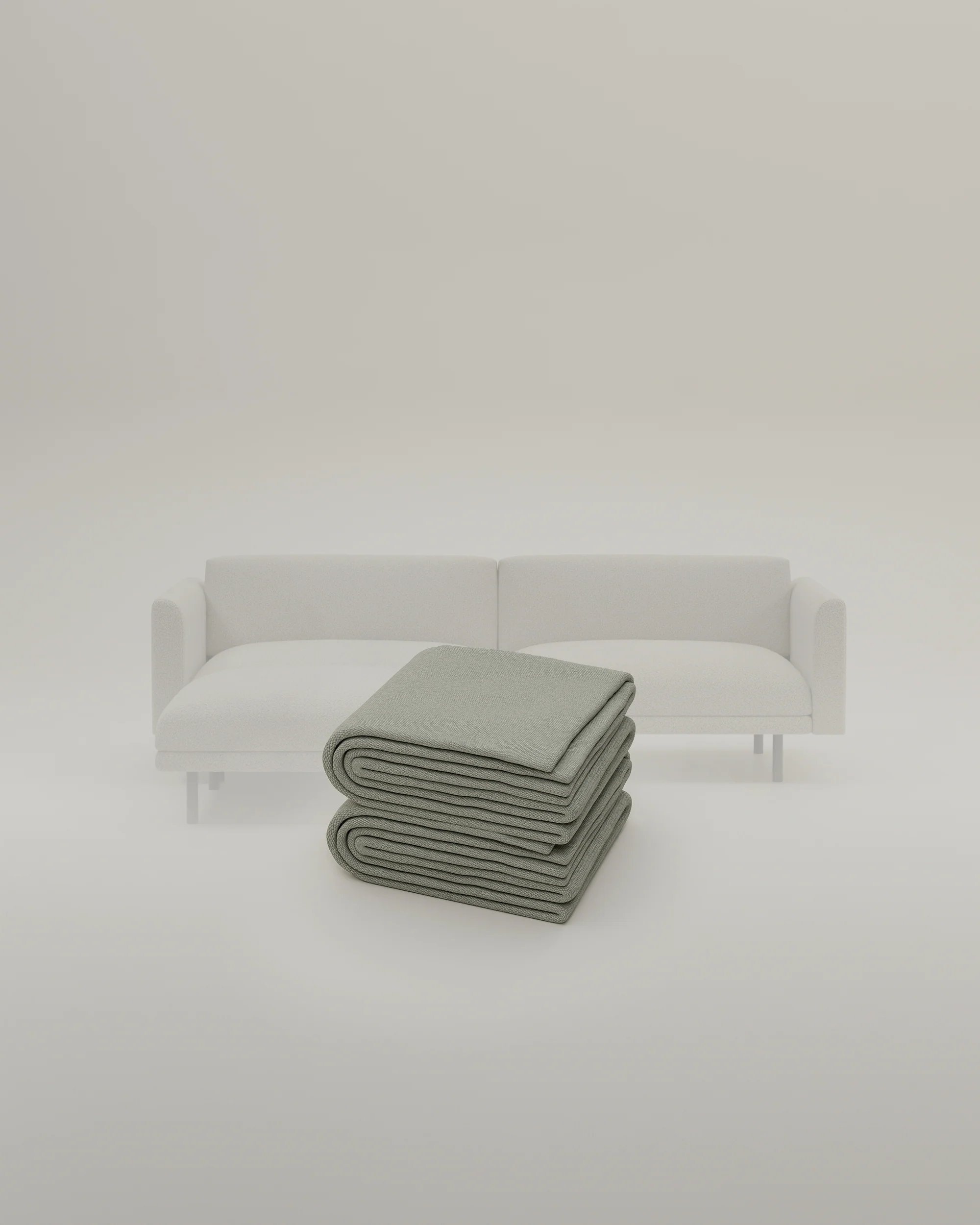 Stoffbezug - Modulares Sofa Aera 2.5-Sitzer mit Hocker und Schlaffunktion - Image 58