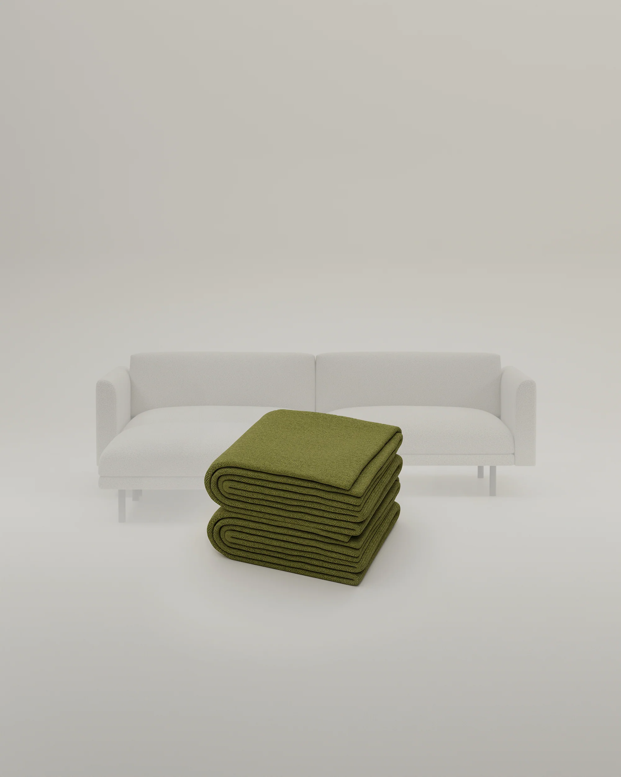 Stoffbezug - Modulares Sofa Aera 2.5-Sitzer mit Hocker und Schlaffunktion - Image 60