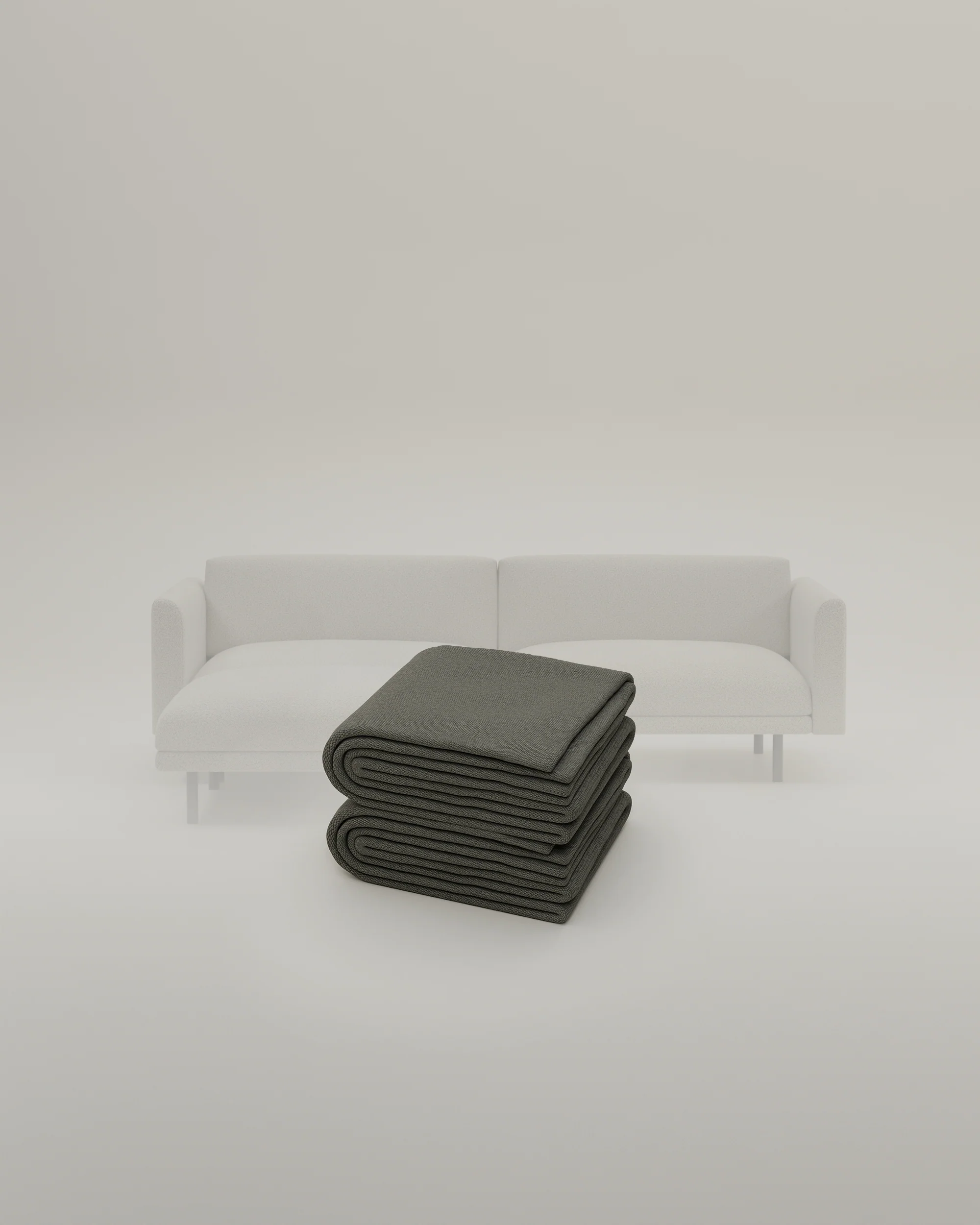 Stoffbezug - Modulares Sofa Aera 2.5-Sitzer mit Hocker und Schlaffunktion - Image 64