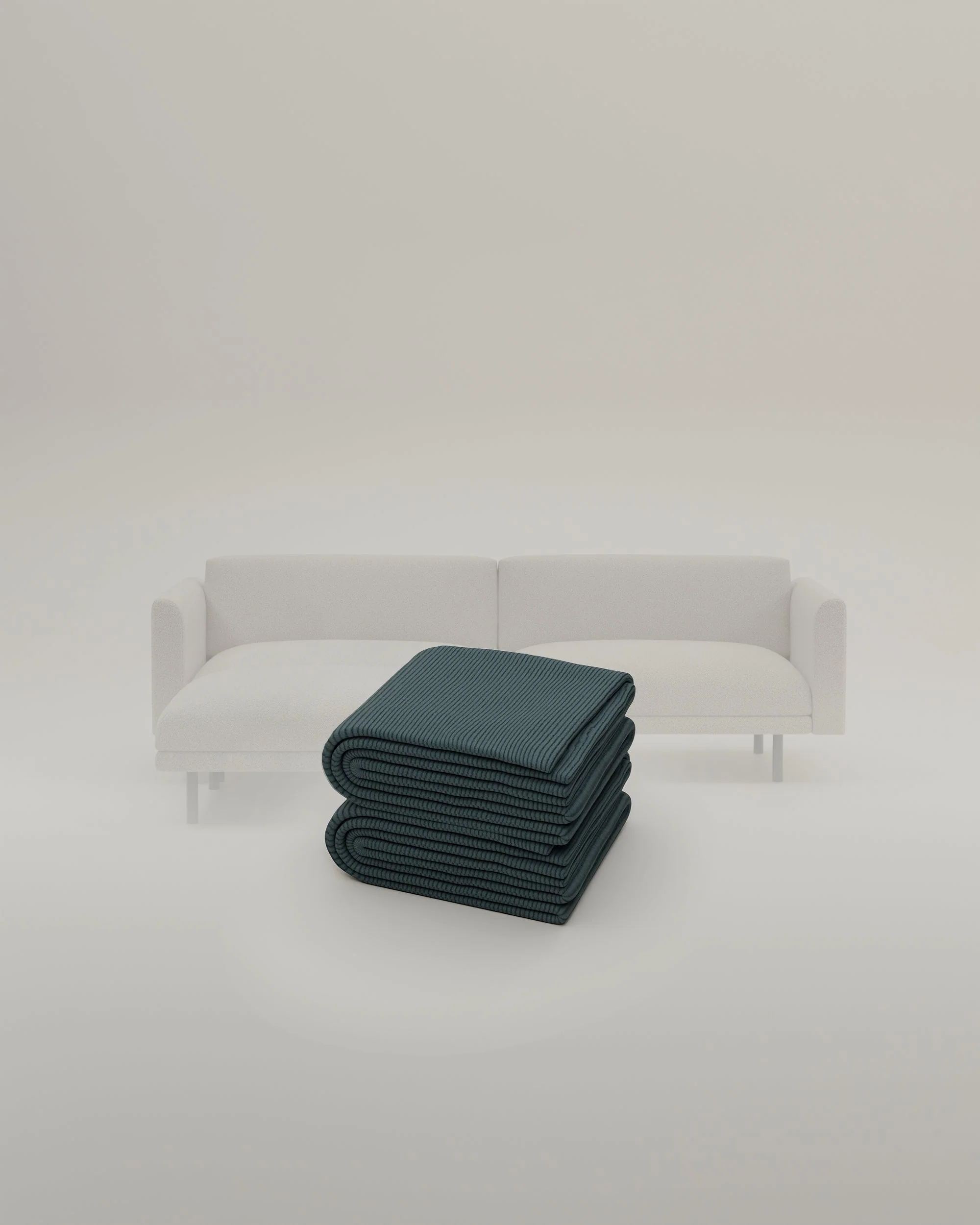 Stoffbezug - Modulares Sofa Aera 2.5-Sitzer mit Hocker und Schlaffunktion - Image 66