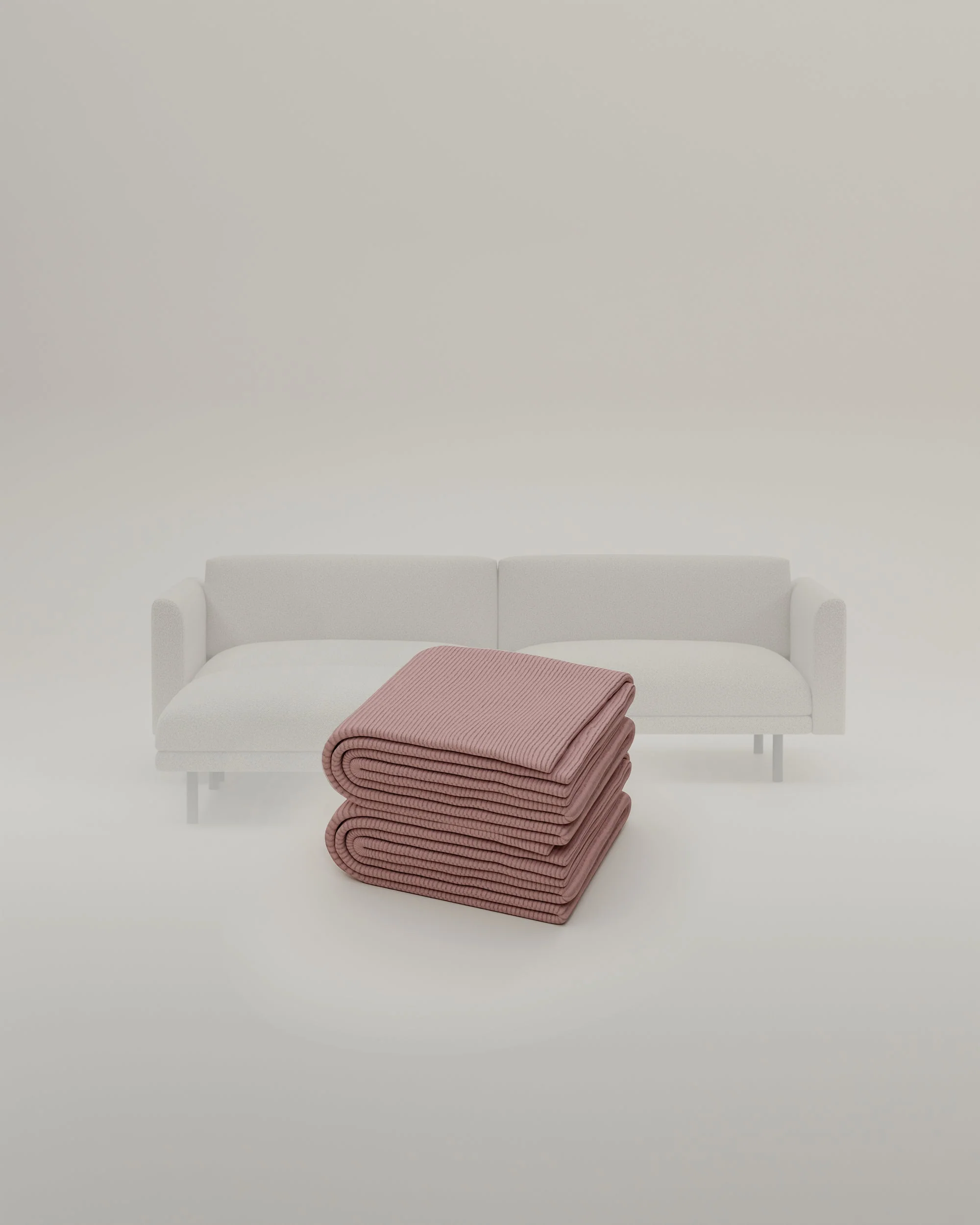 Stoffbezug - Modulares Sofa Aera 2.5-Sitzer mit Hocker und Schlaffunktion - Image 67