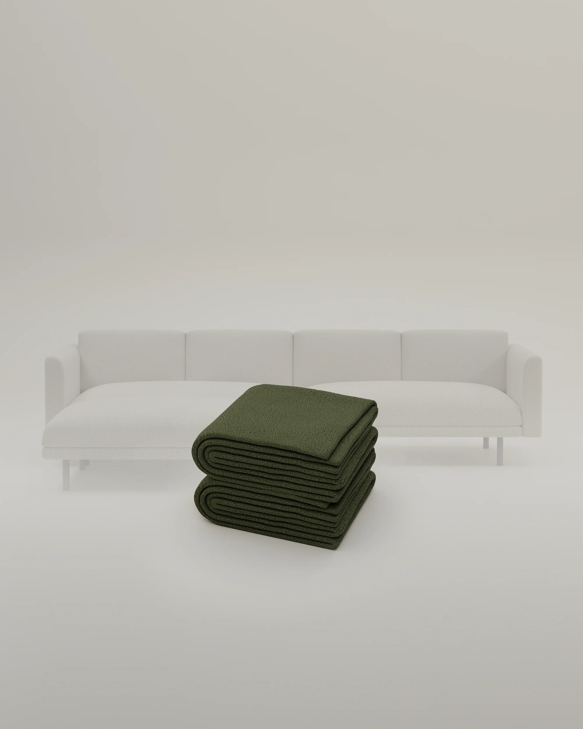 Stoffbezug - Modulares Sofa Aera 3-Sitzer mit Hocker und mit Schlaffunktion - Image 37