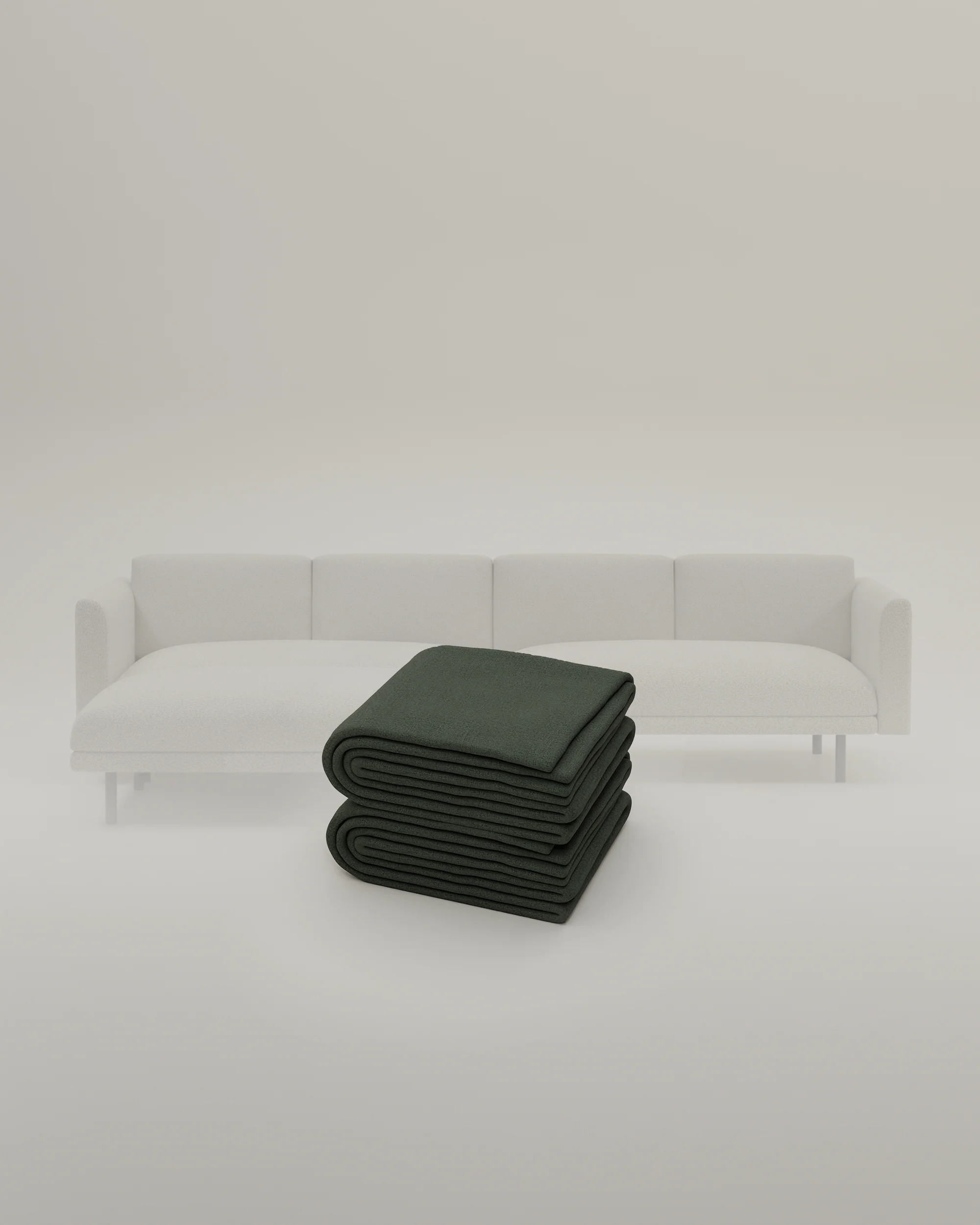 Stoffbezug - Modulares Sofa Aera 3-Sitzer mit Hocker und mit Schlaffunktion - Image 43