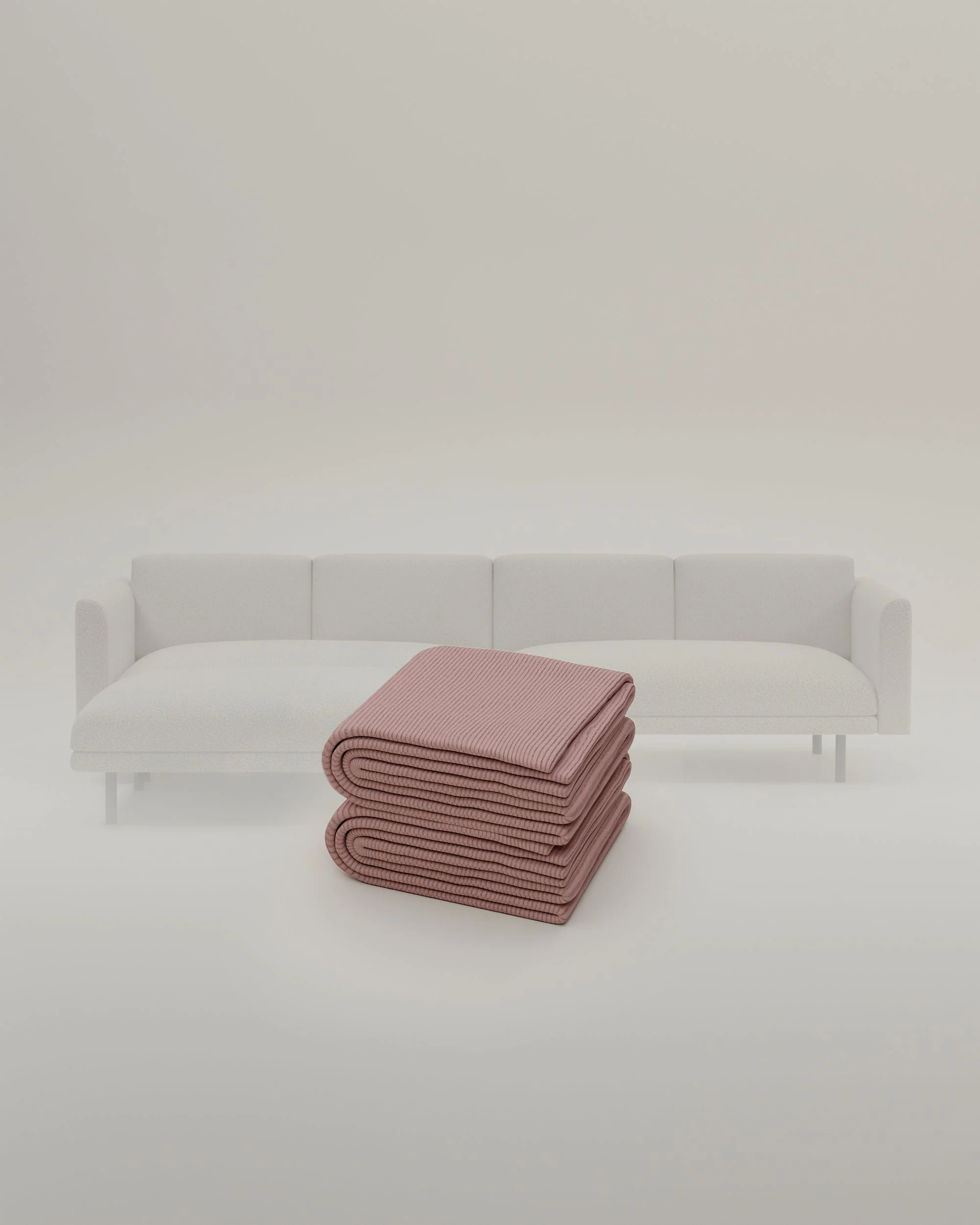Stoffbezug - Modulares Sofa Aera 3-Sitzer mit Hocker und mit Schlaffunktion - Image 67