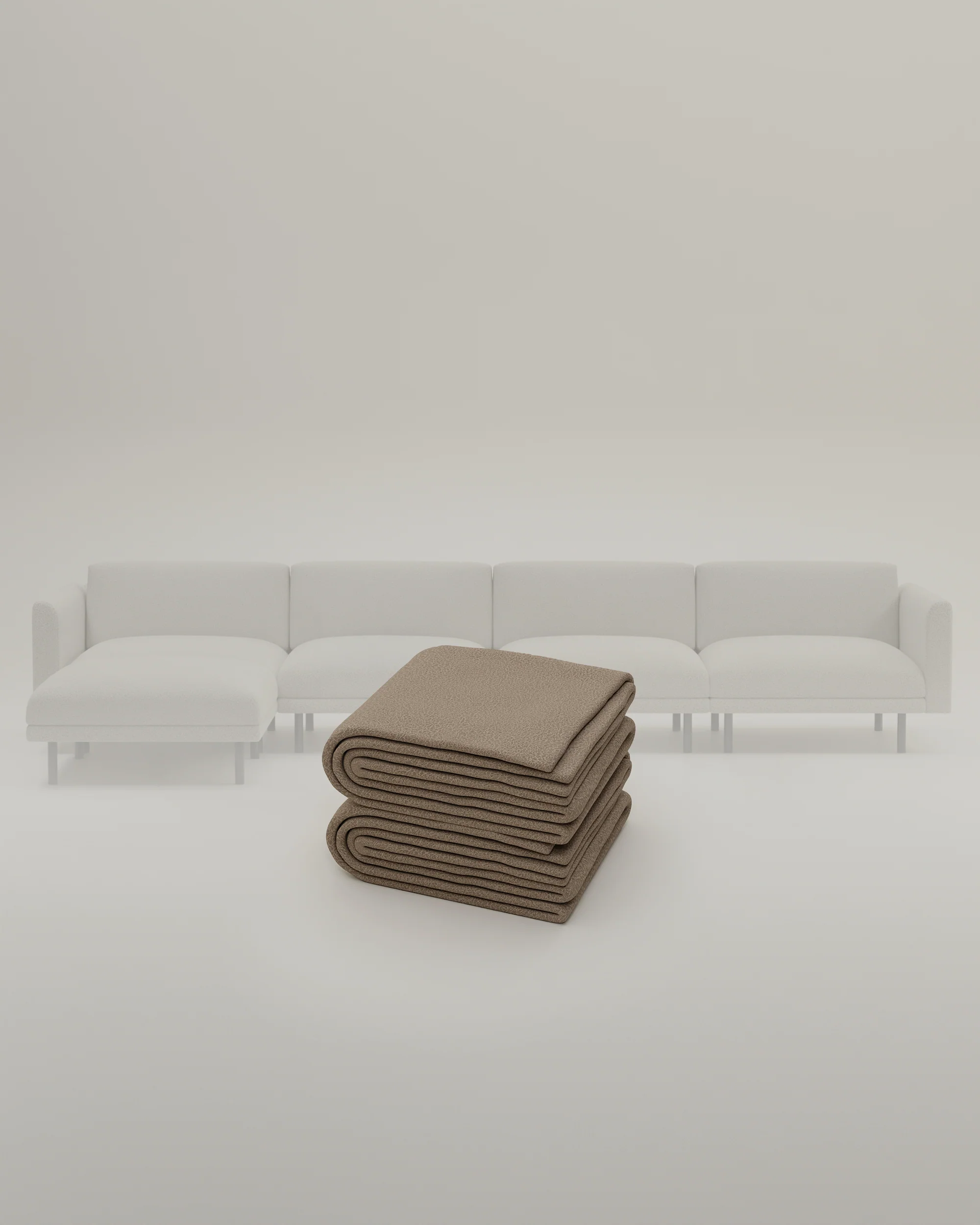 Stoffbezug - Modulares Sofa Aera 5-Sitzer mit Schlaffunktion - Image 33