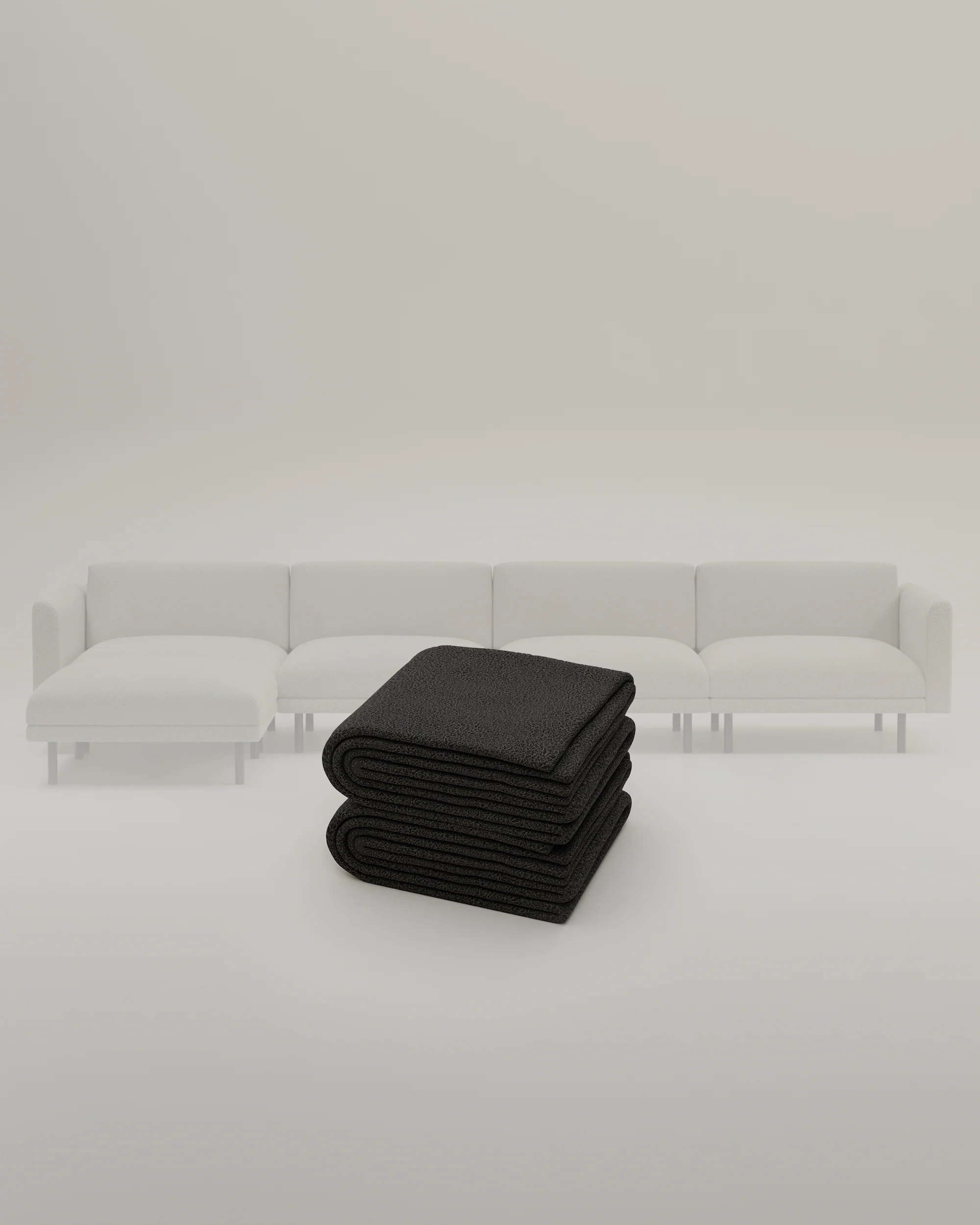 Stoffbezug - Modulares Sofa Aera 5-Sitzer mit Schlaffunktion - Image 34