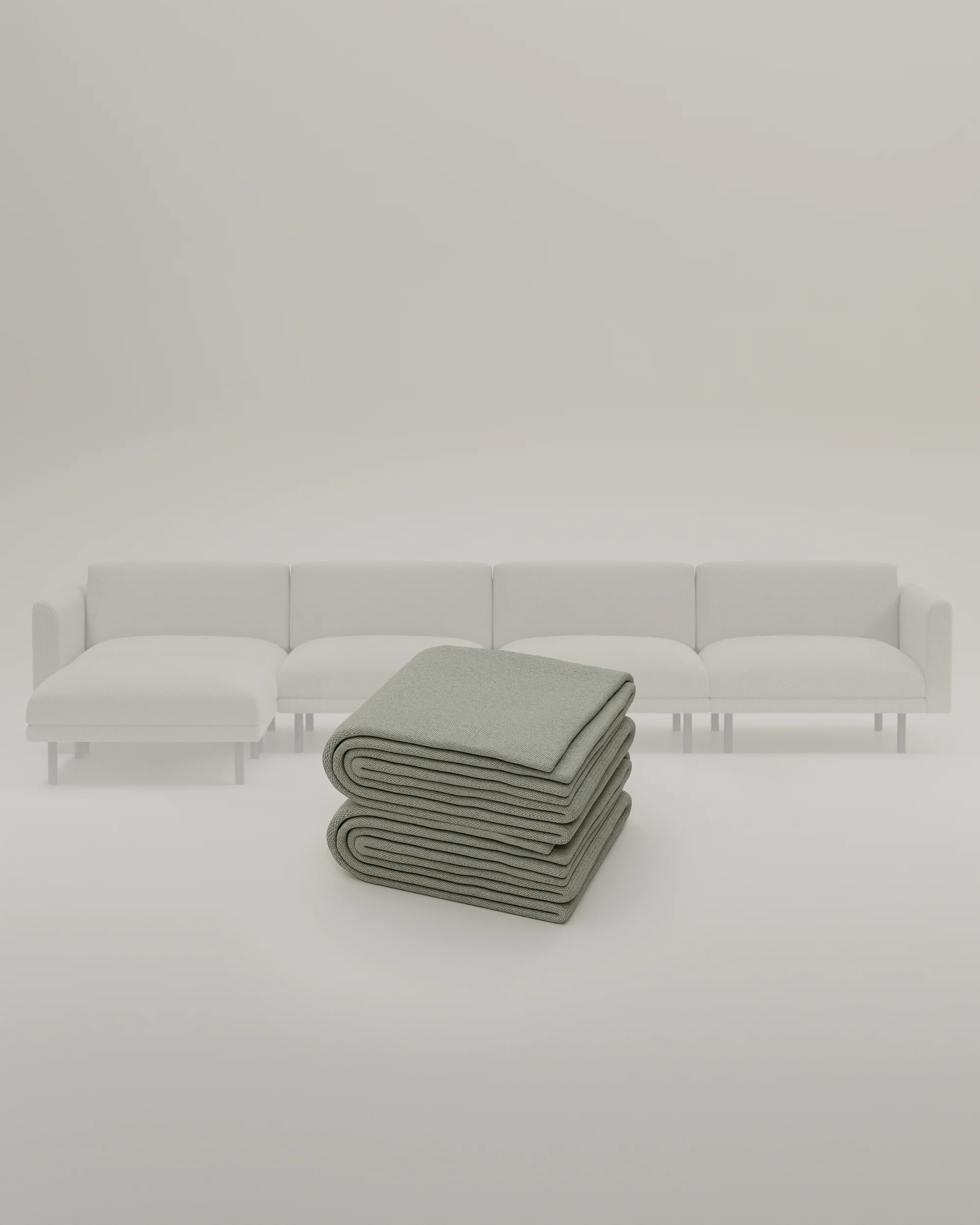 Stoffbezug - Modulares Sofa Aera 5-Sitzer mit Schlaffunktion - Image 58