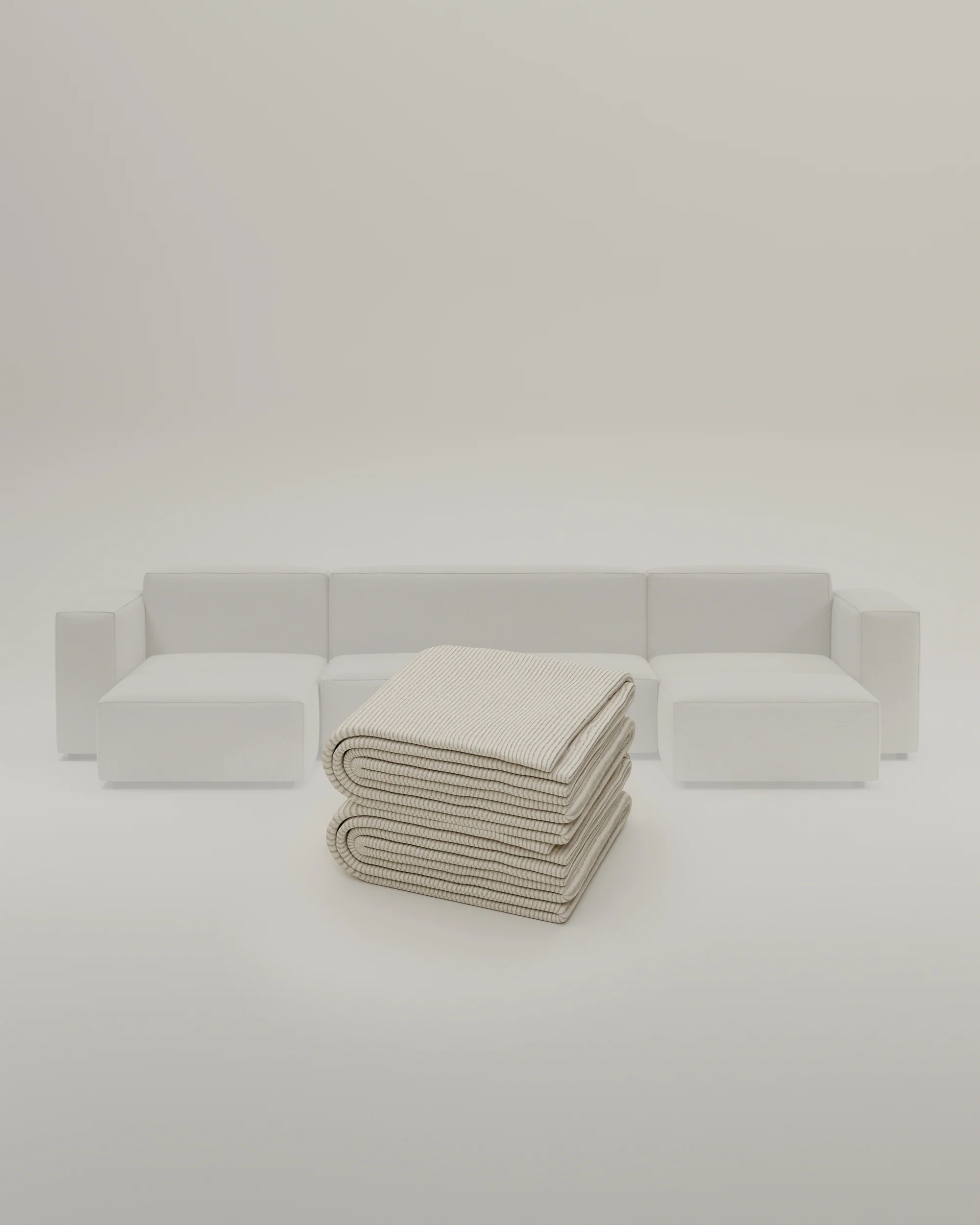 Stoffbezug - Modulares Sofa Harvey U-Form / Wohnlandschaft - Image 11