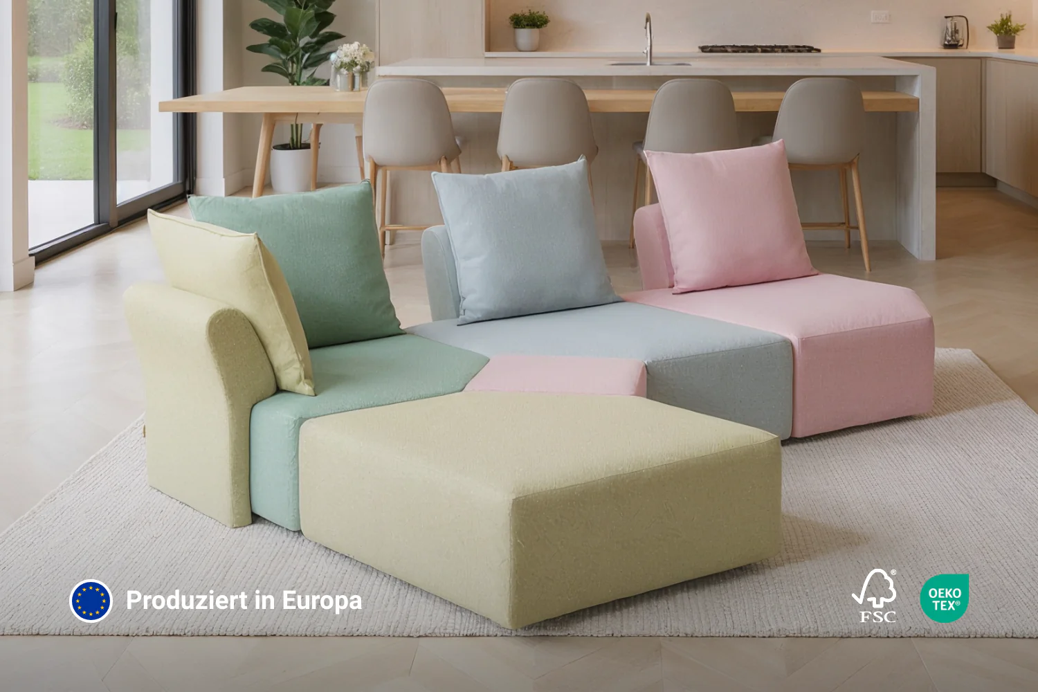 Modulares Sofa Katrina mit Schlaffunktion - Image 4