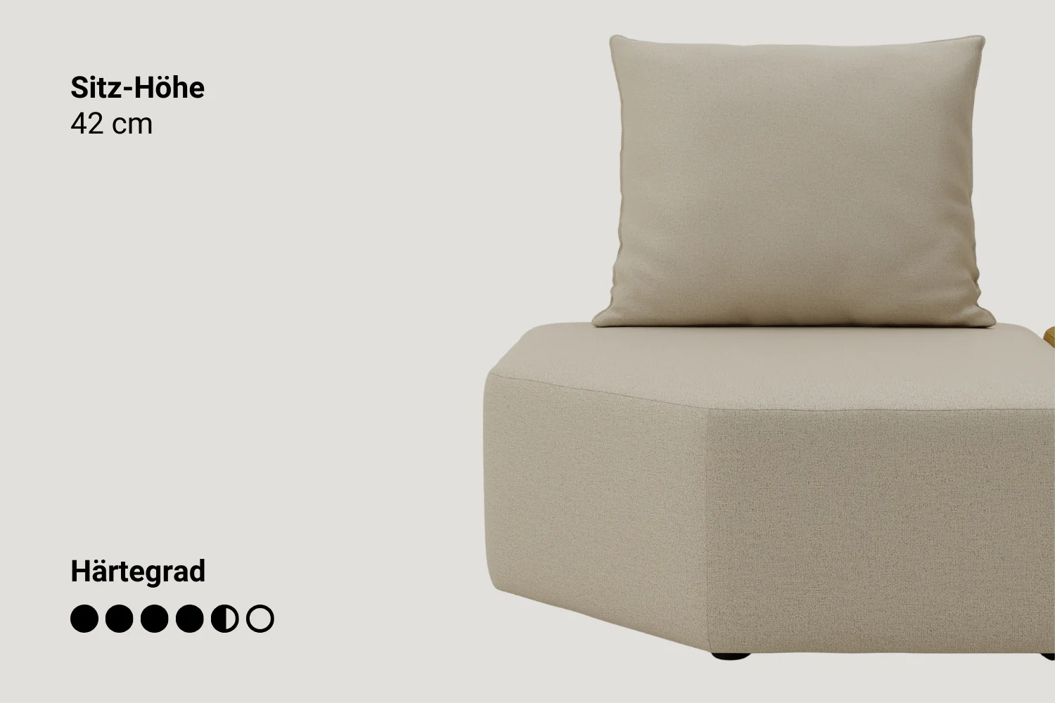 Modulares Sofa Katrina mit Schlaffunktion - Image 7