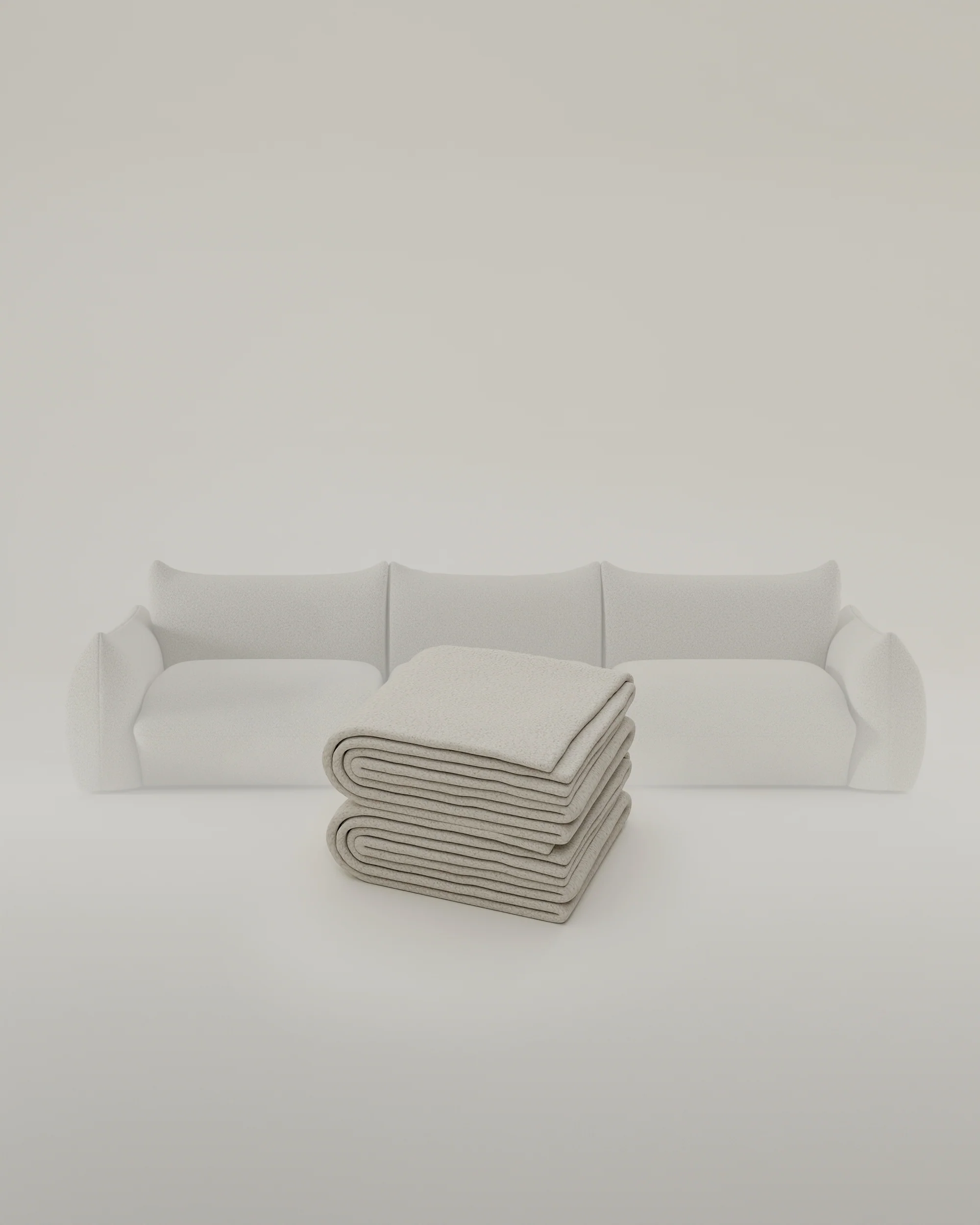 Stoffbezug - Modulares Sofa Luma 3-Sitzer mit Schlaffunktion - Image 12