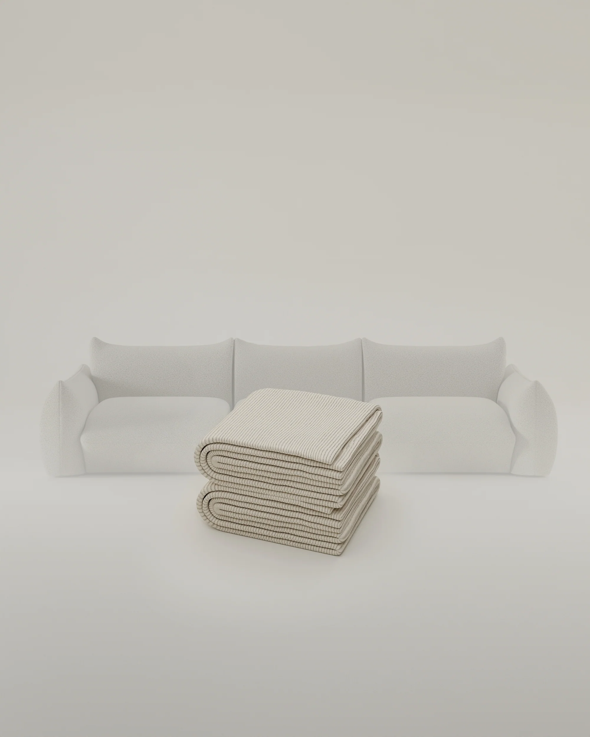 Stoffbezug - Modulares Sofa Luma 3-Sitzer mit Schlaffunktion - Image 26