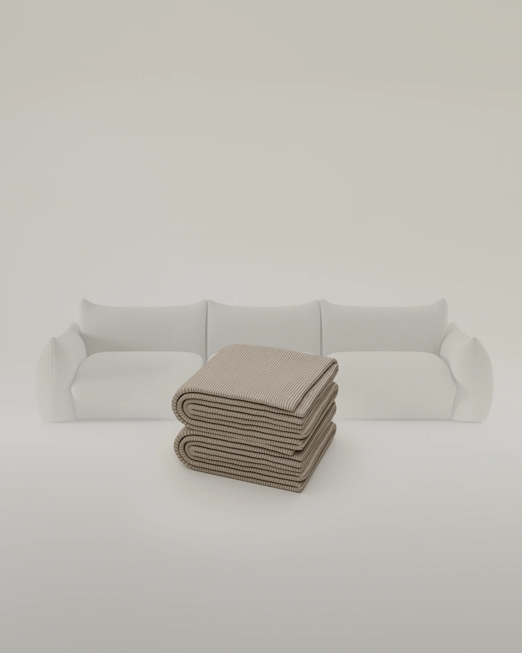 Stoffbezug - Modulares Sofa Luma 3-Sitzer mit Schlaffunktion - Image 31
