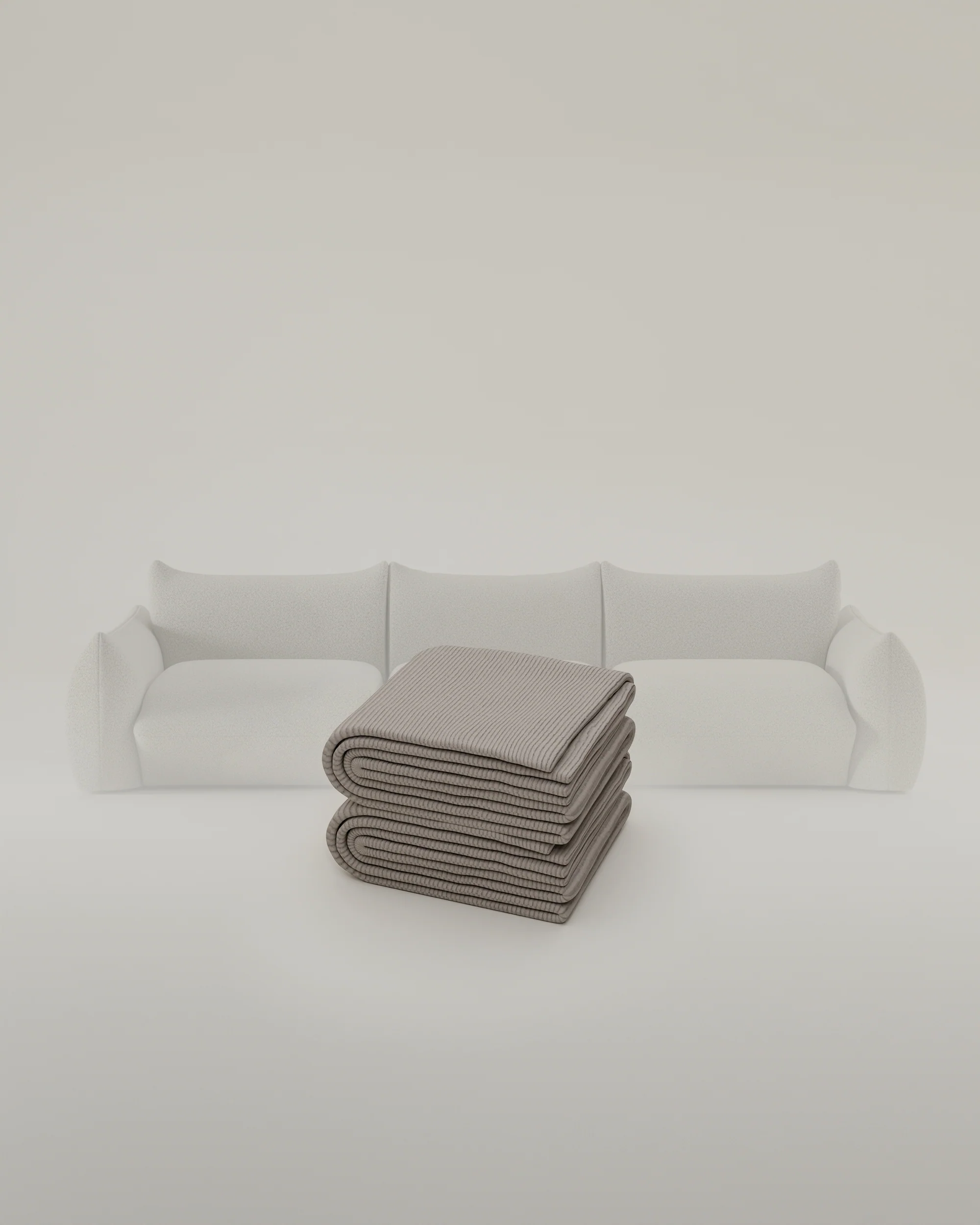 Stoffbezug - Modulares Sofa Luma 3-Sitzer mit Schlaffunktion - Image 32